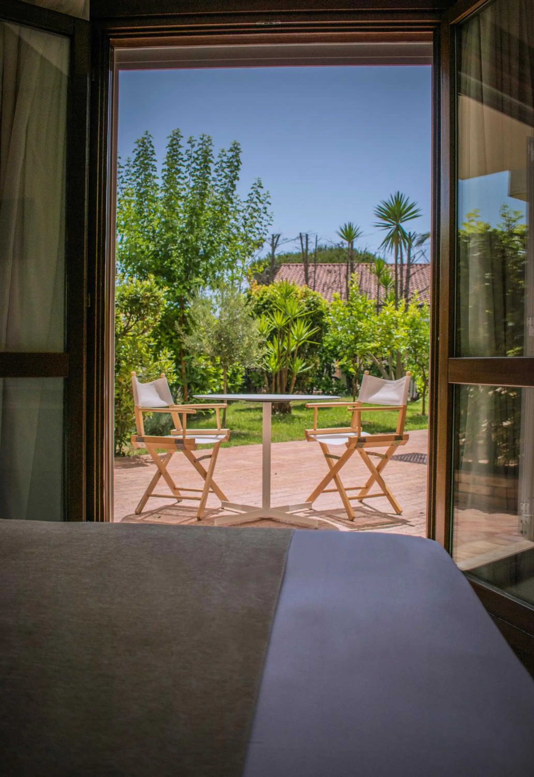 Patio in Donnarumma Hotel