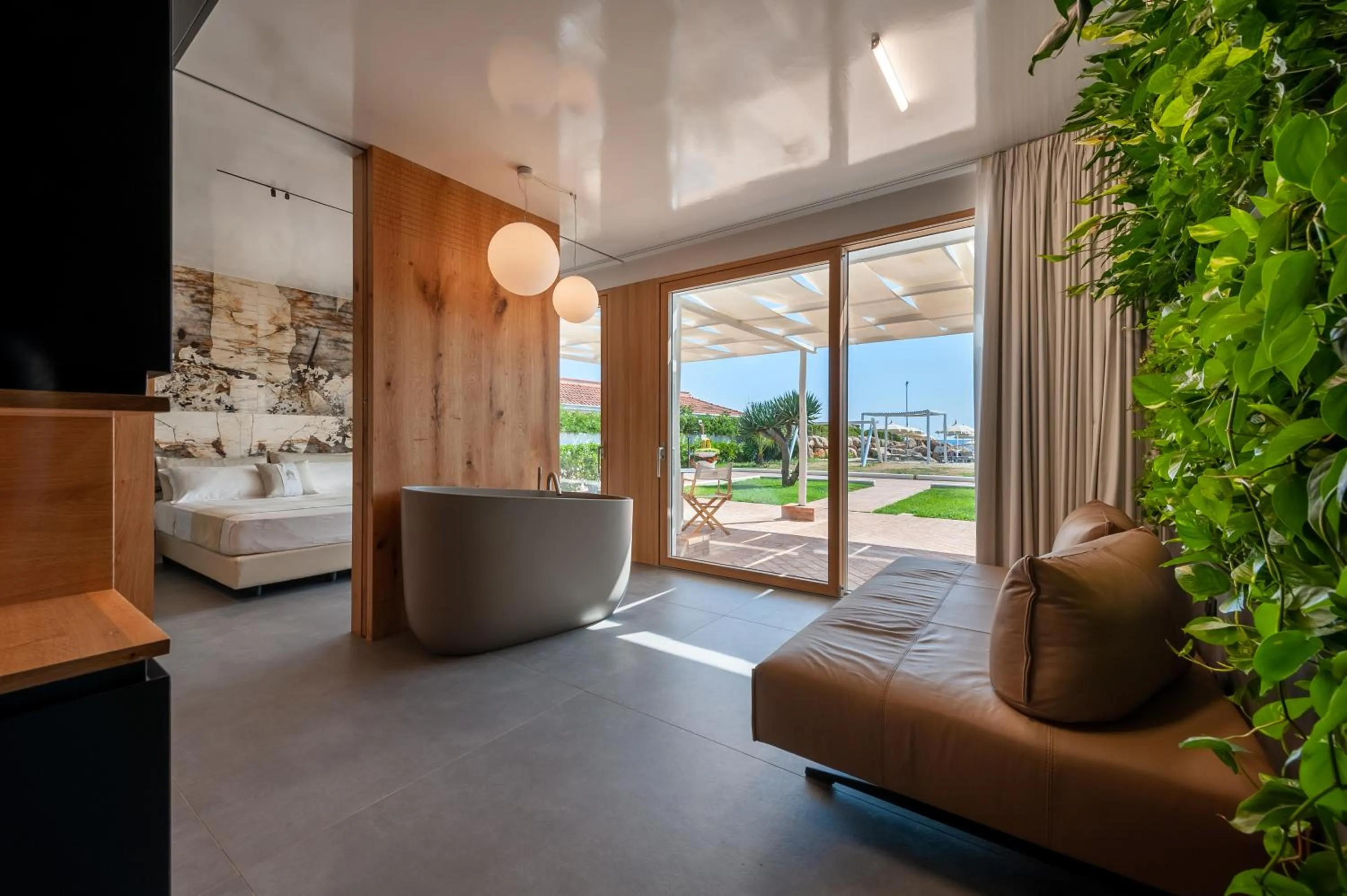 Bed in Donnarumma Hotel