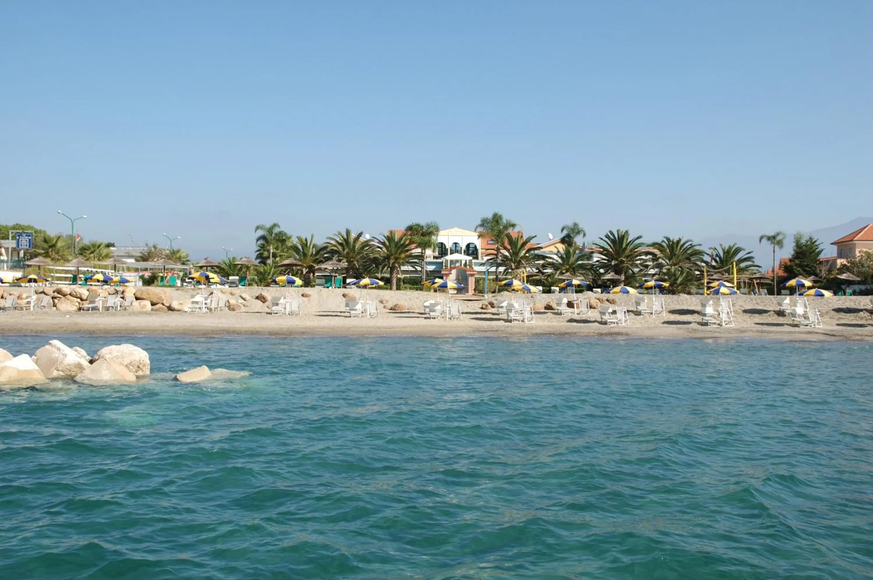 Beach in Donnarumma Hotel