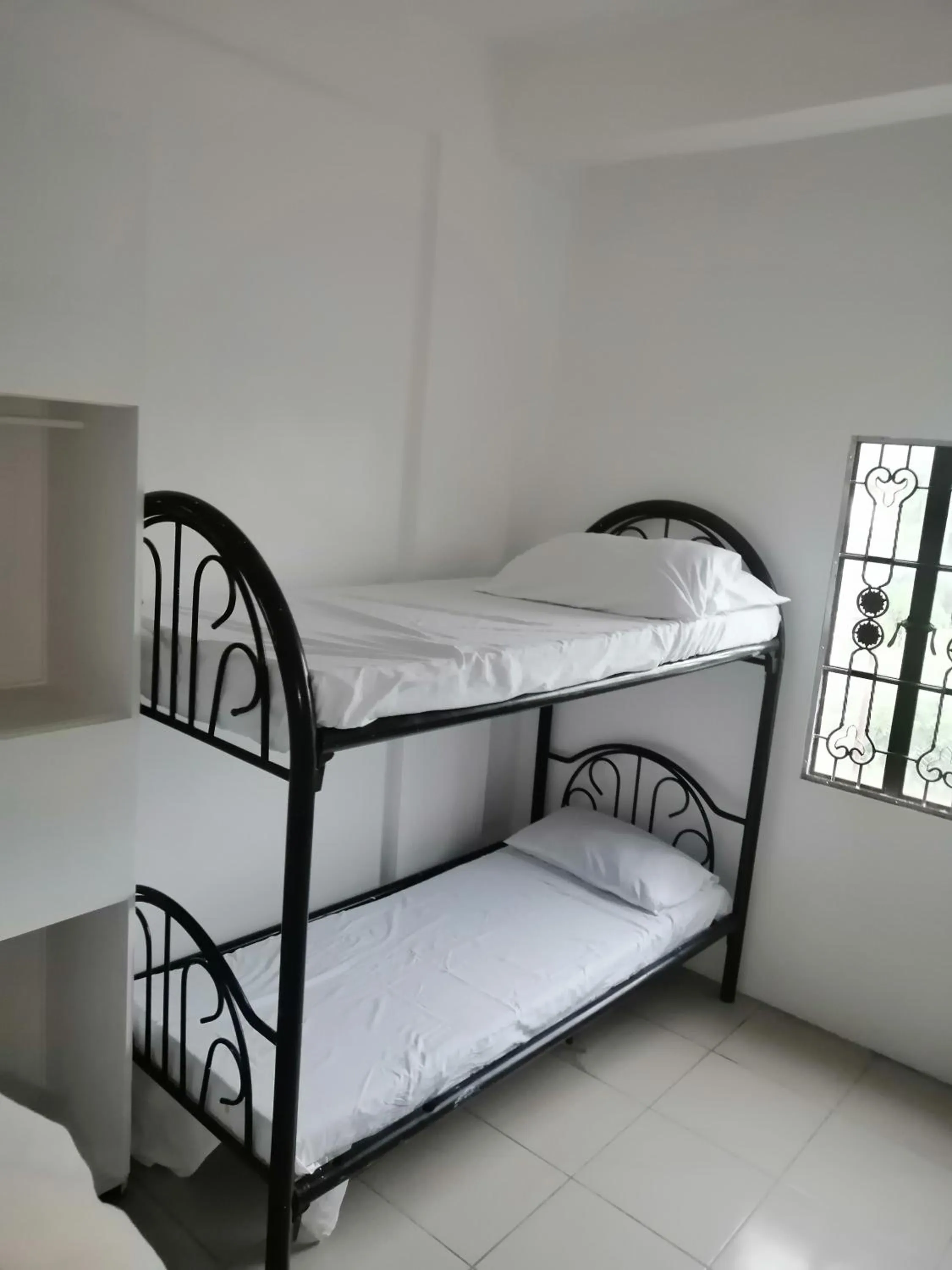 bunk bed, Bed in Two-Hearts Dormitory