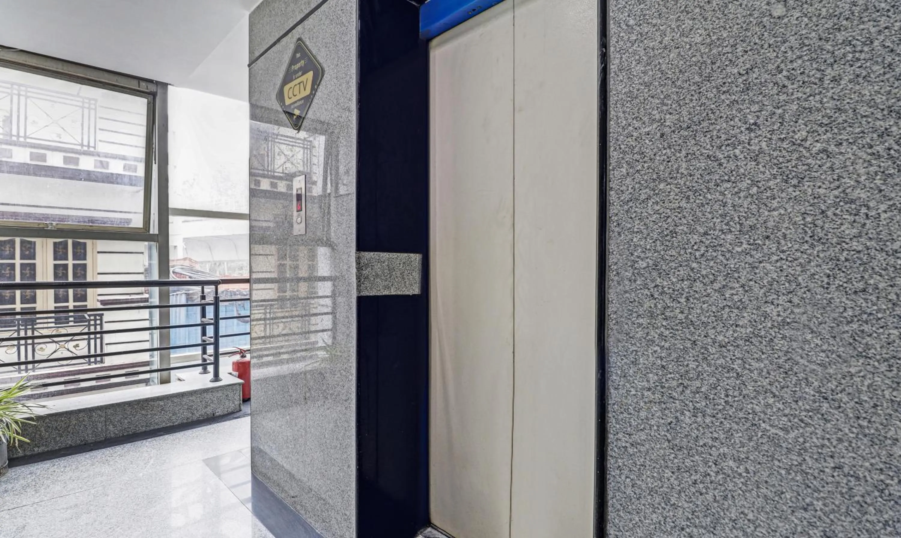 elevator in Treebo Trinitywood