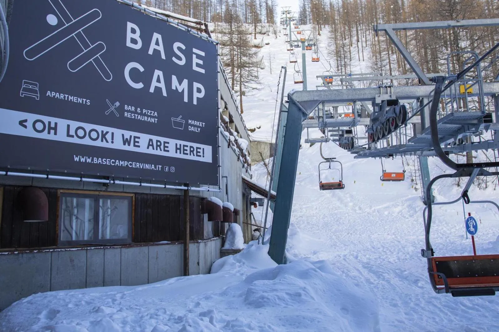 Winter in BASE CAMP alpine apartments