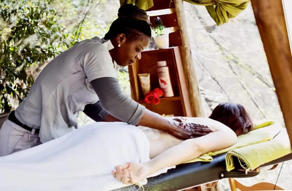 Massage in The Wild Olive Tree Camp