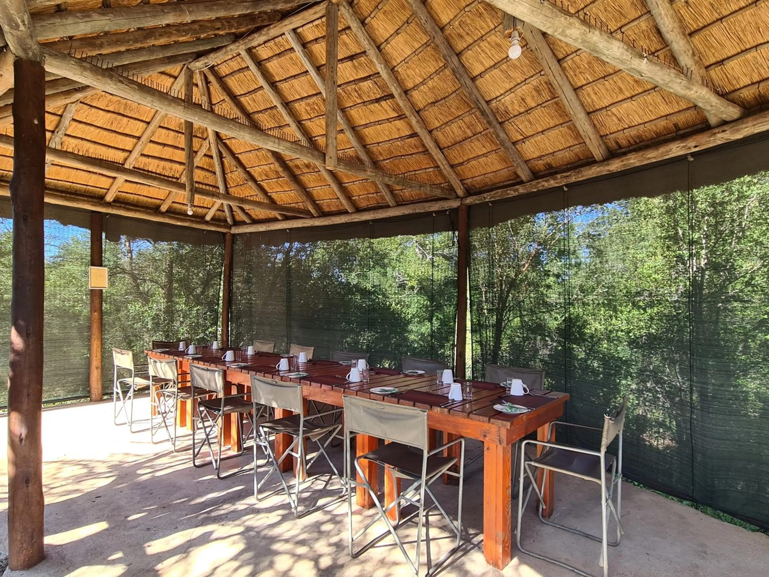 Restaurant/places to eat in The Wild Olive Tree Camp