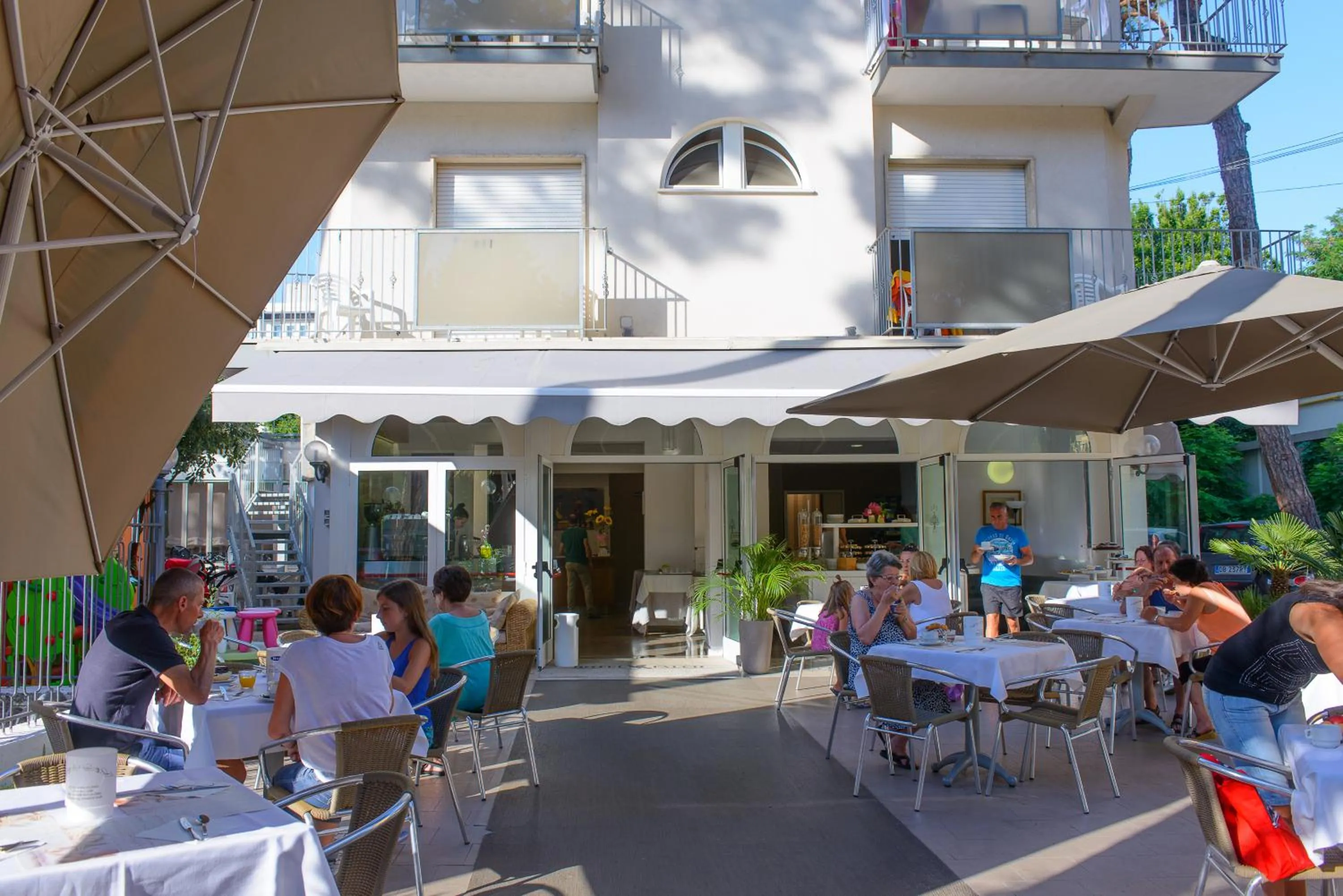 Property building in Hotel Falco