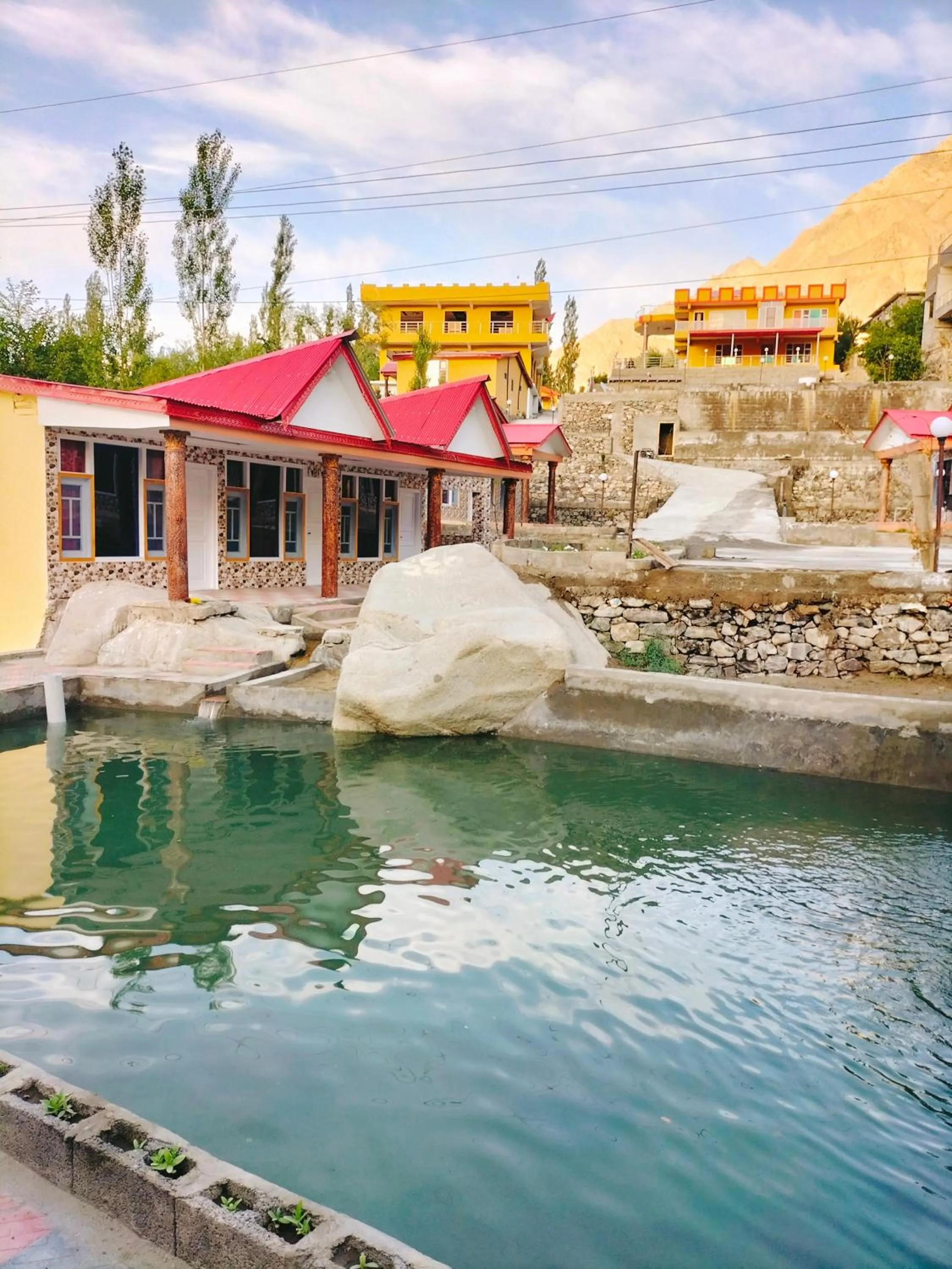 Property building in Skardu View Point Hotel