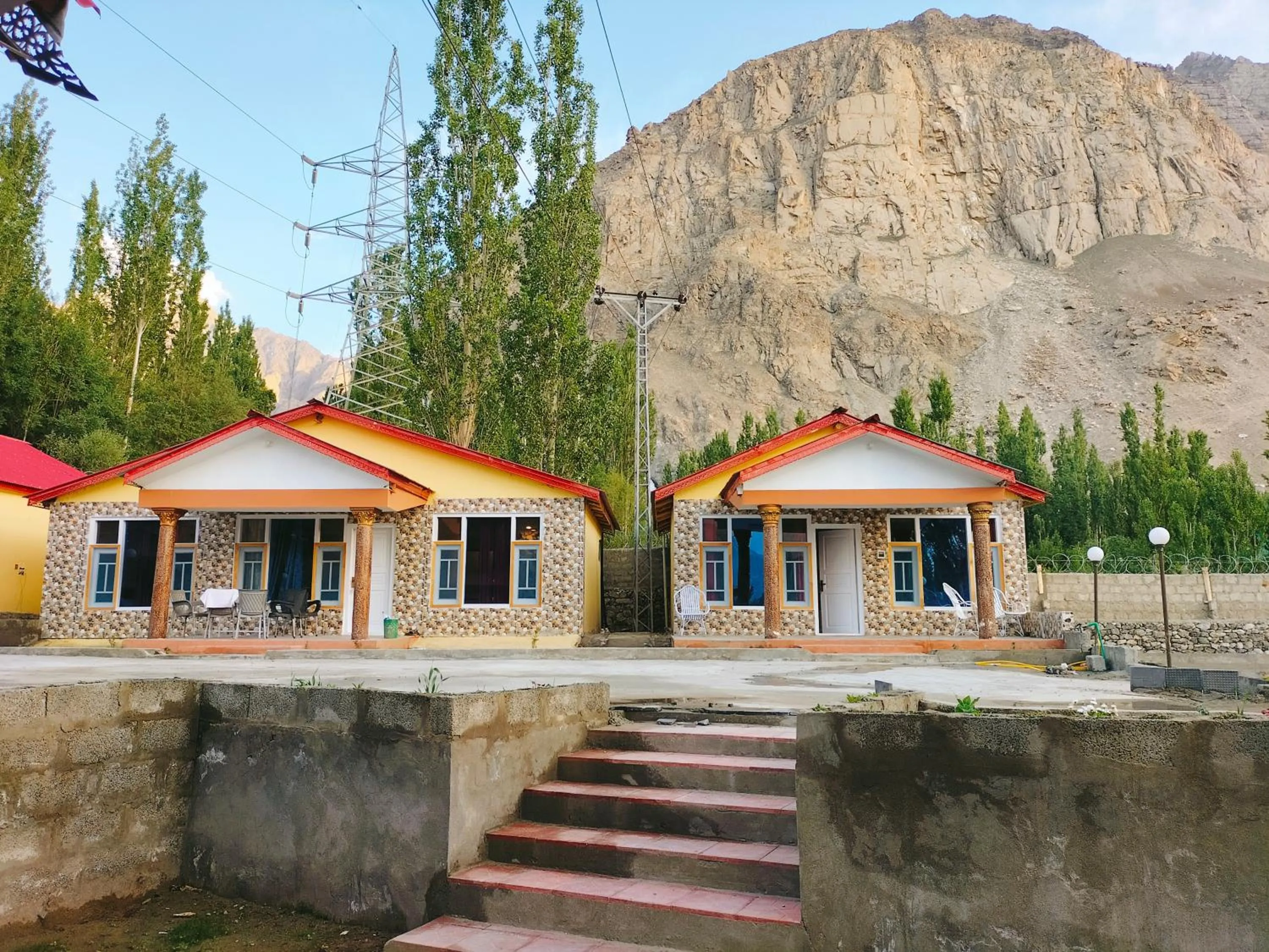 Property building in Skardu View Point Hotel