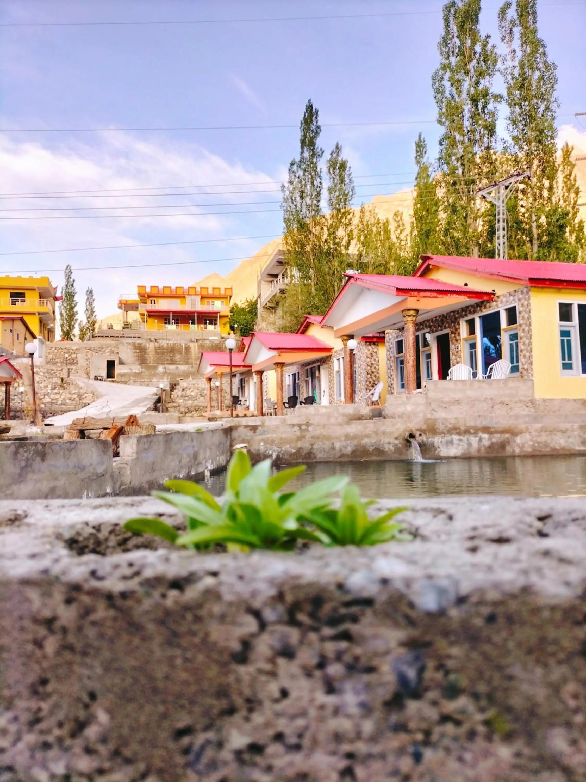Property building in Skardu View Point Hotel