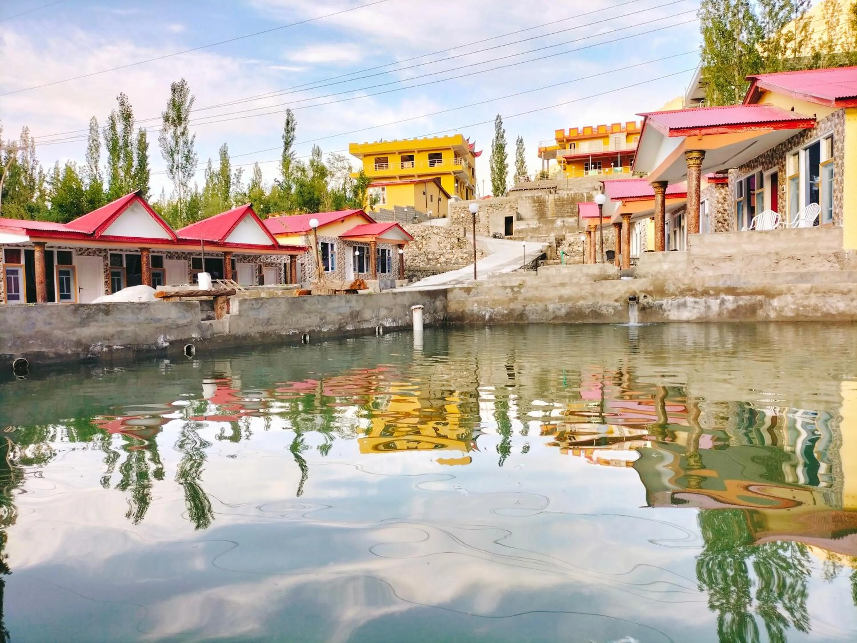 Property building in Skardu View Point Hotel
