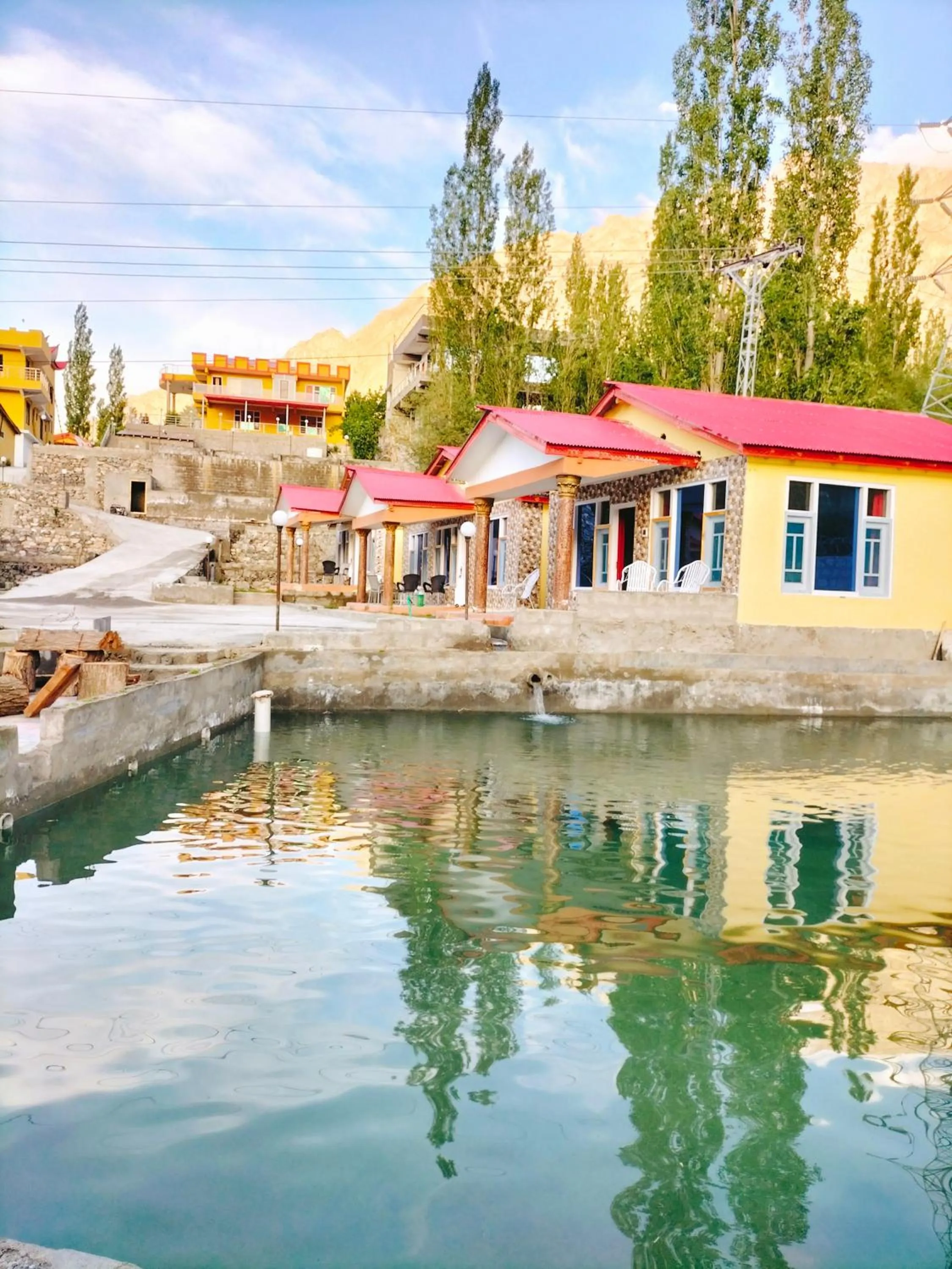 Property building in Skardu View Point Hotel