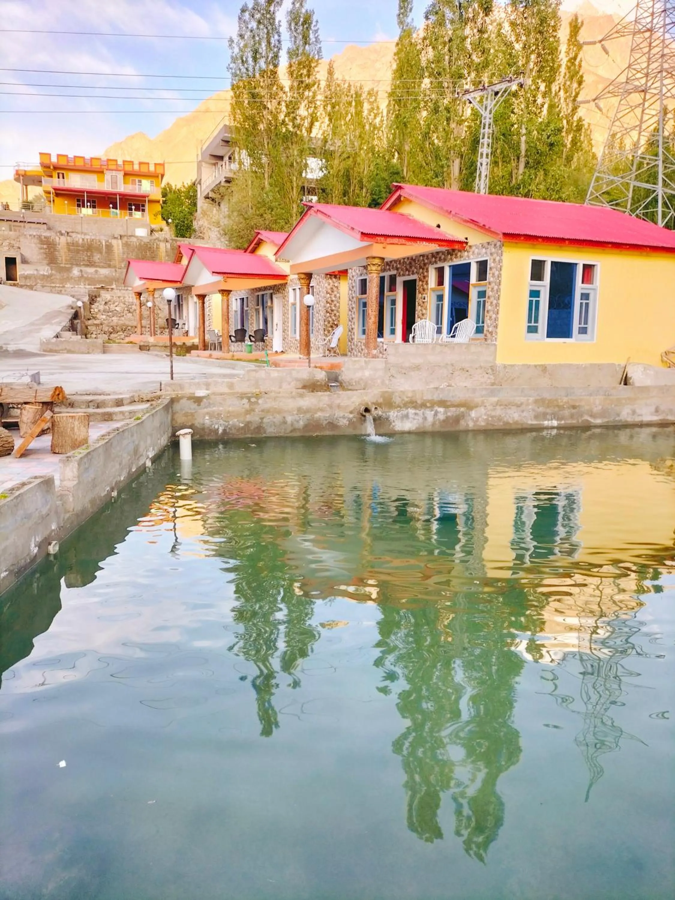 Property building in Skardu View Point Hotel