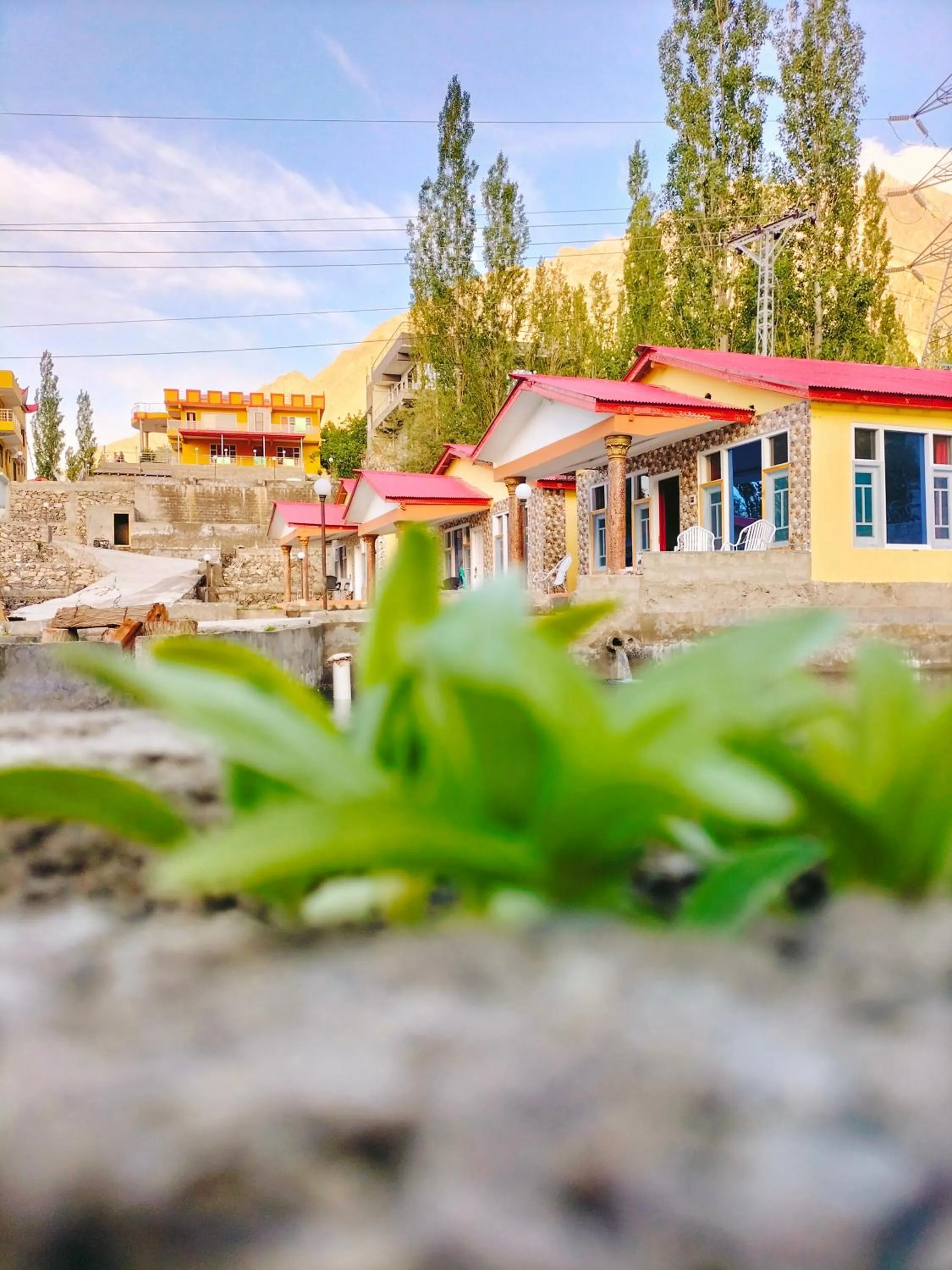 Property building in Skardu View Point Hotel