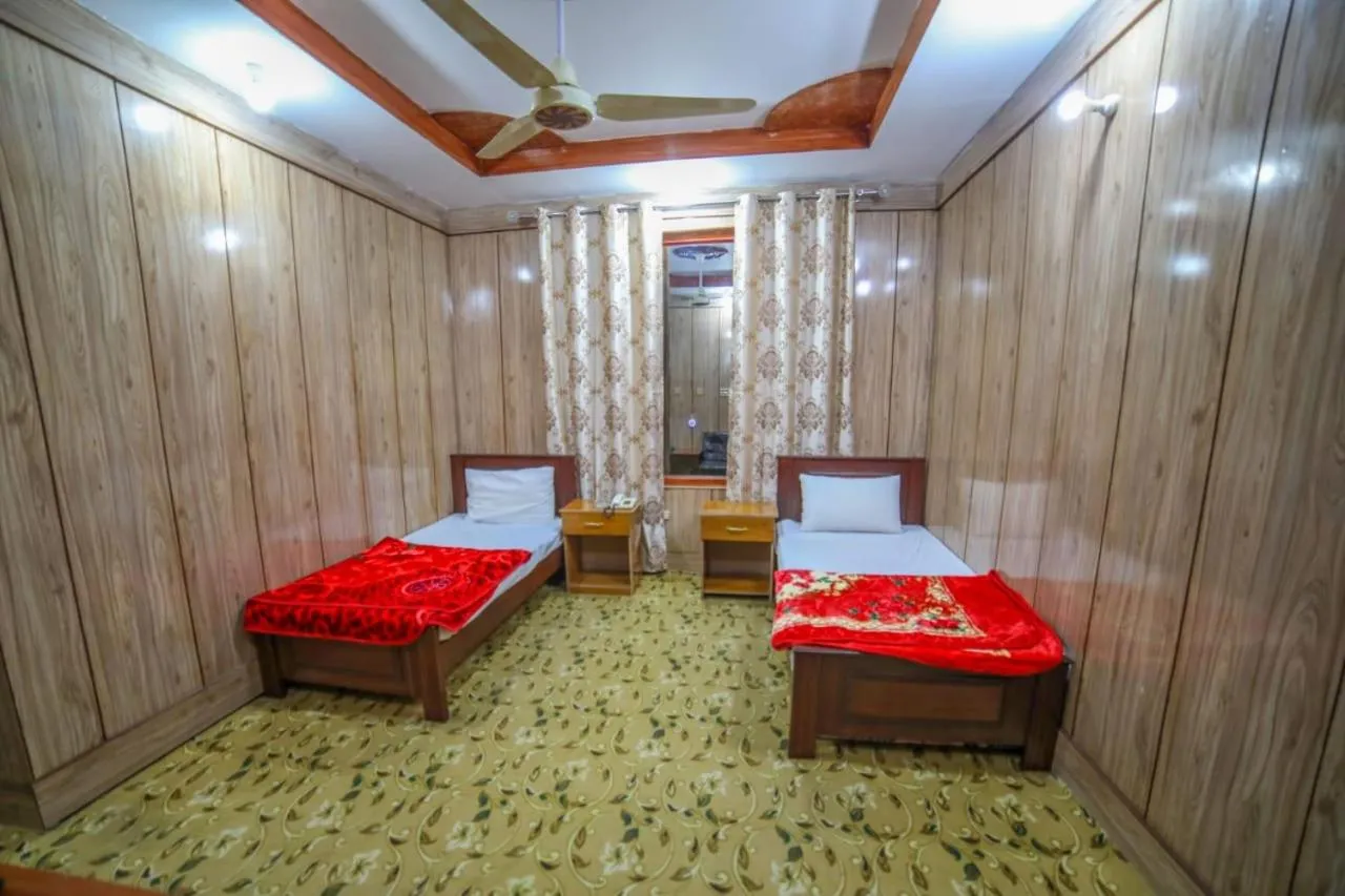 Photo of the whole room, Bed in Skardu View Point Hotel