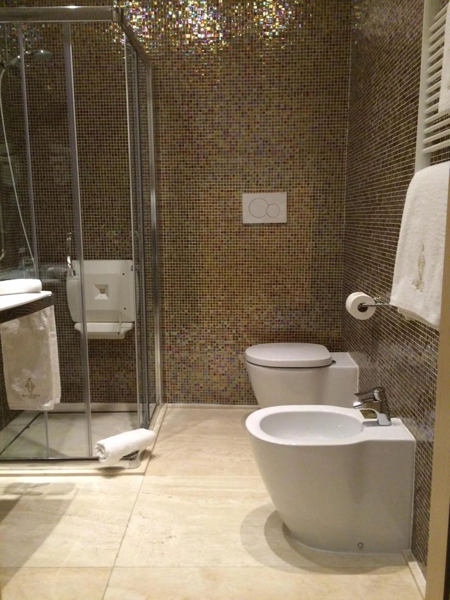 Bathroom in Augustana House and Suites