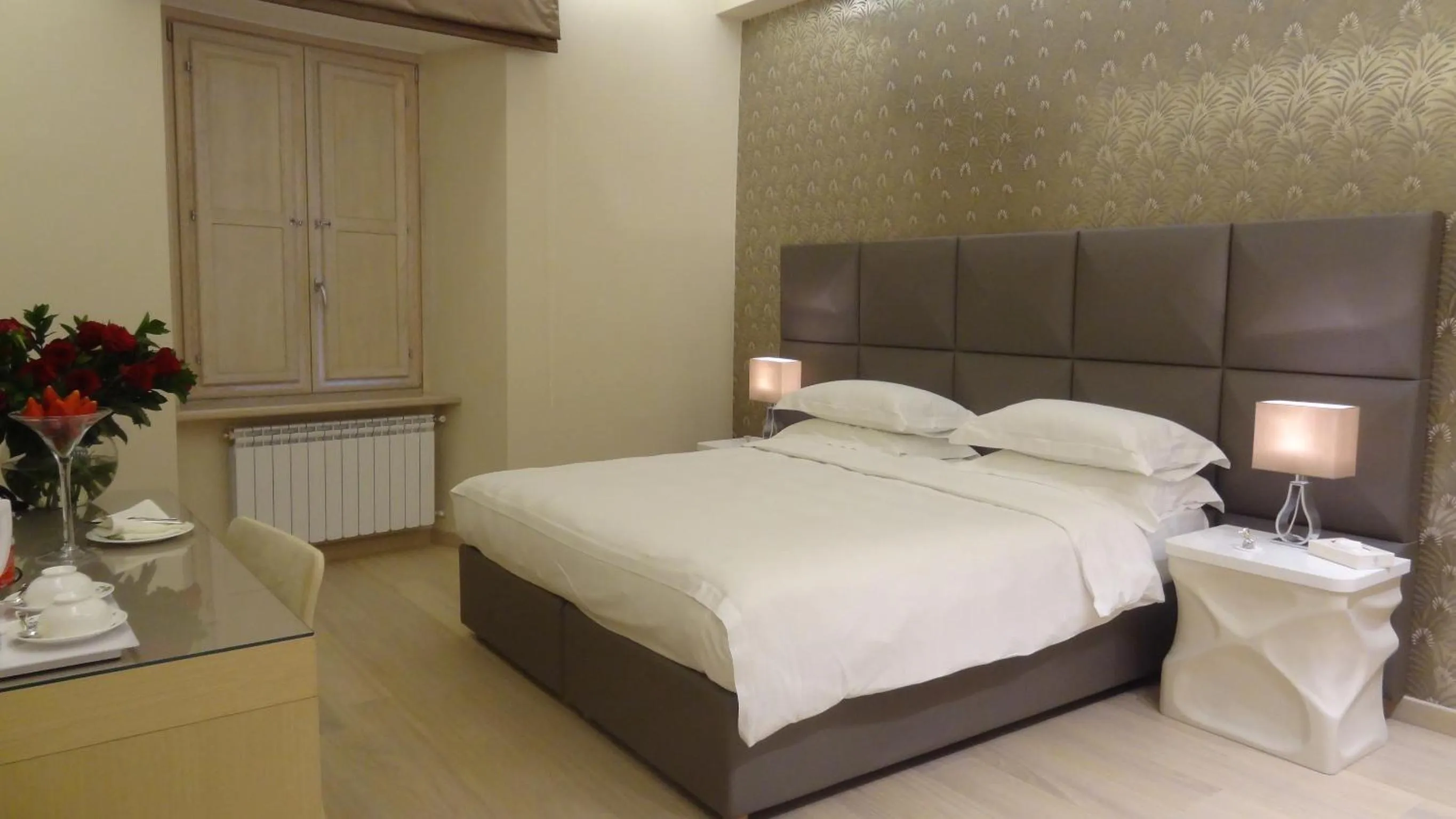 Bedroom, Bed in Augustana House and Suites