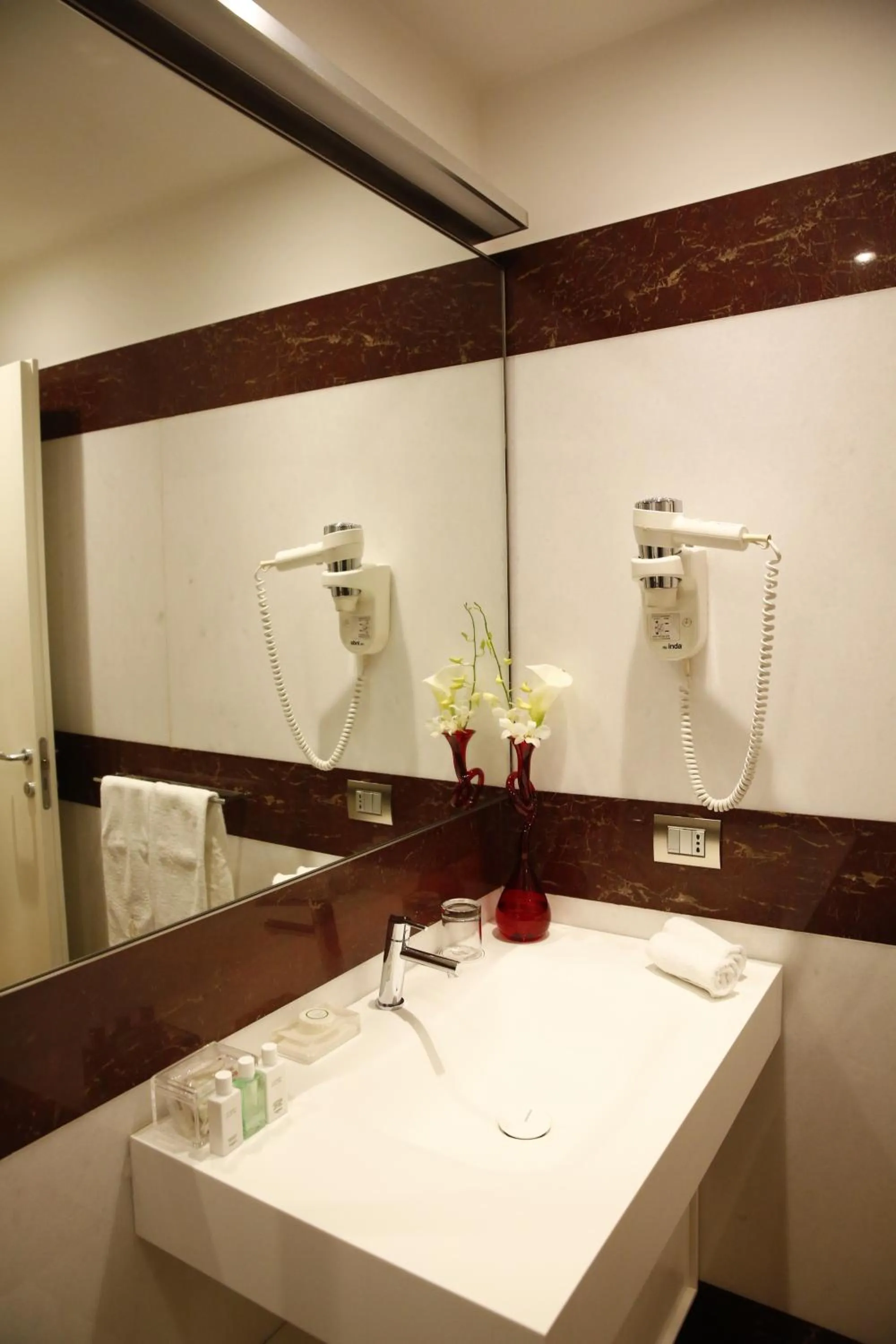 Bathroom in Augustana House and Suites