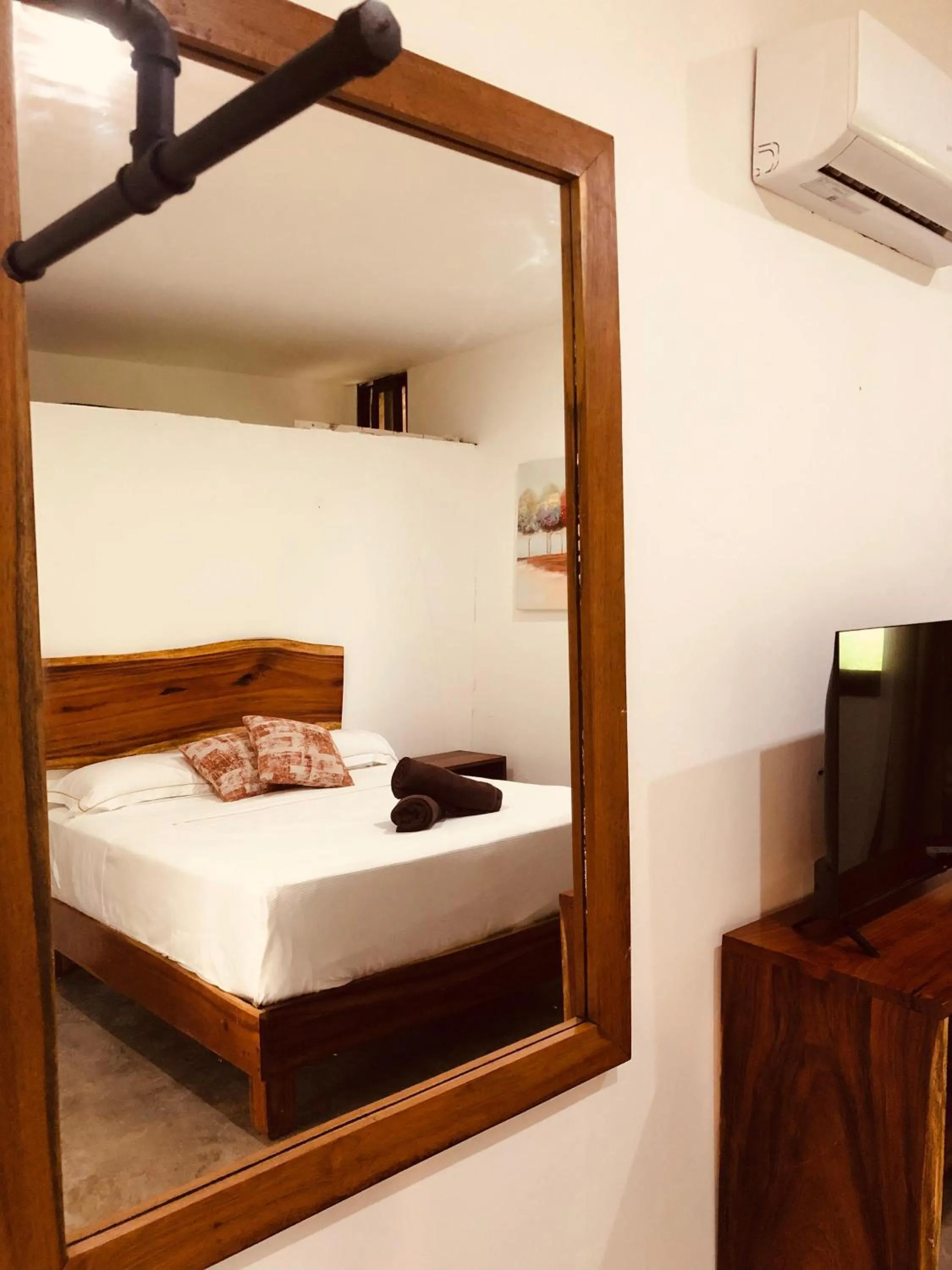 Bed in Cabañas Tulum - Aldea Mangle & Cenote