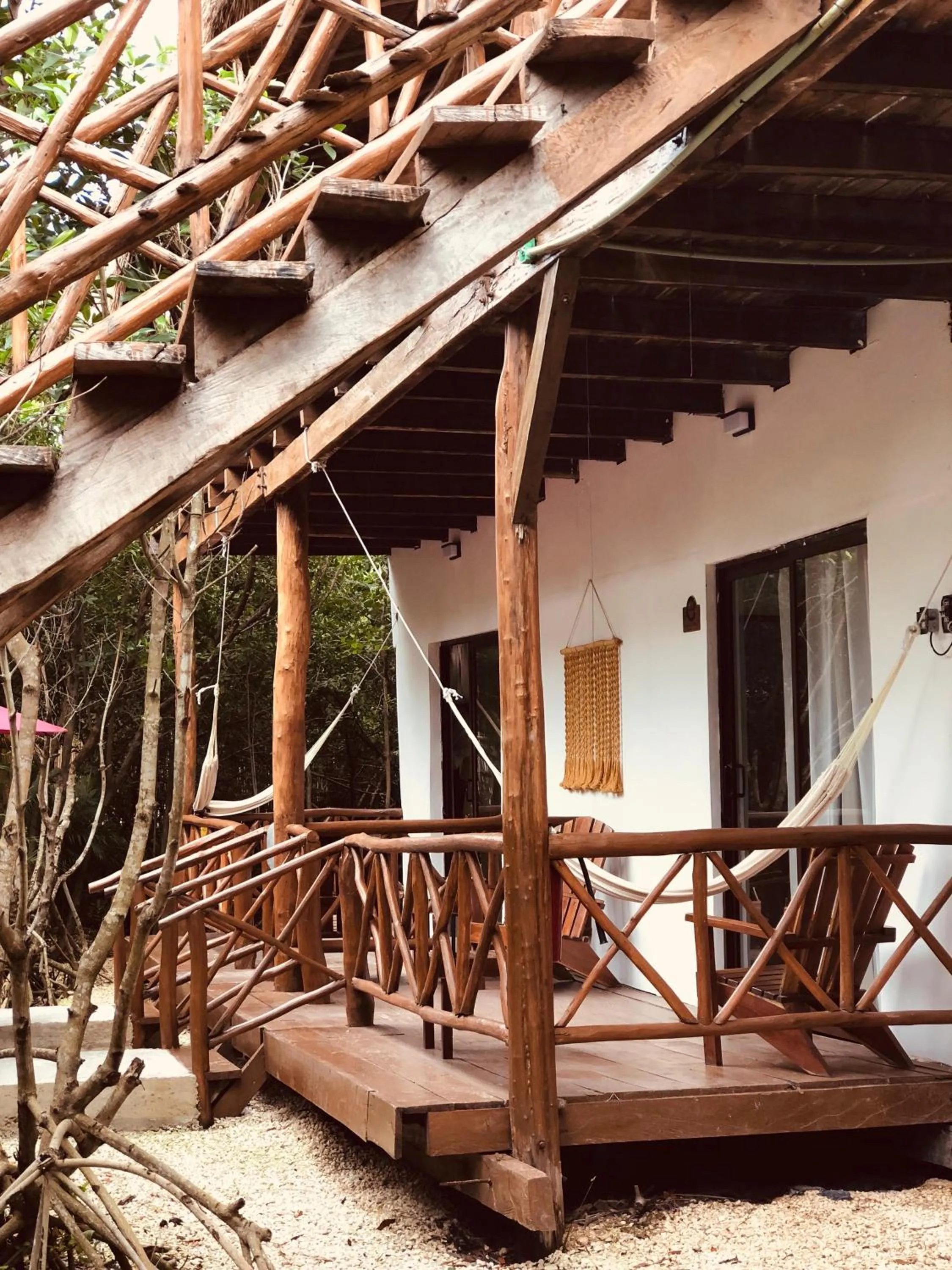 Patio in Cabañas Tulum - Aldea Mangle & Cenote