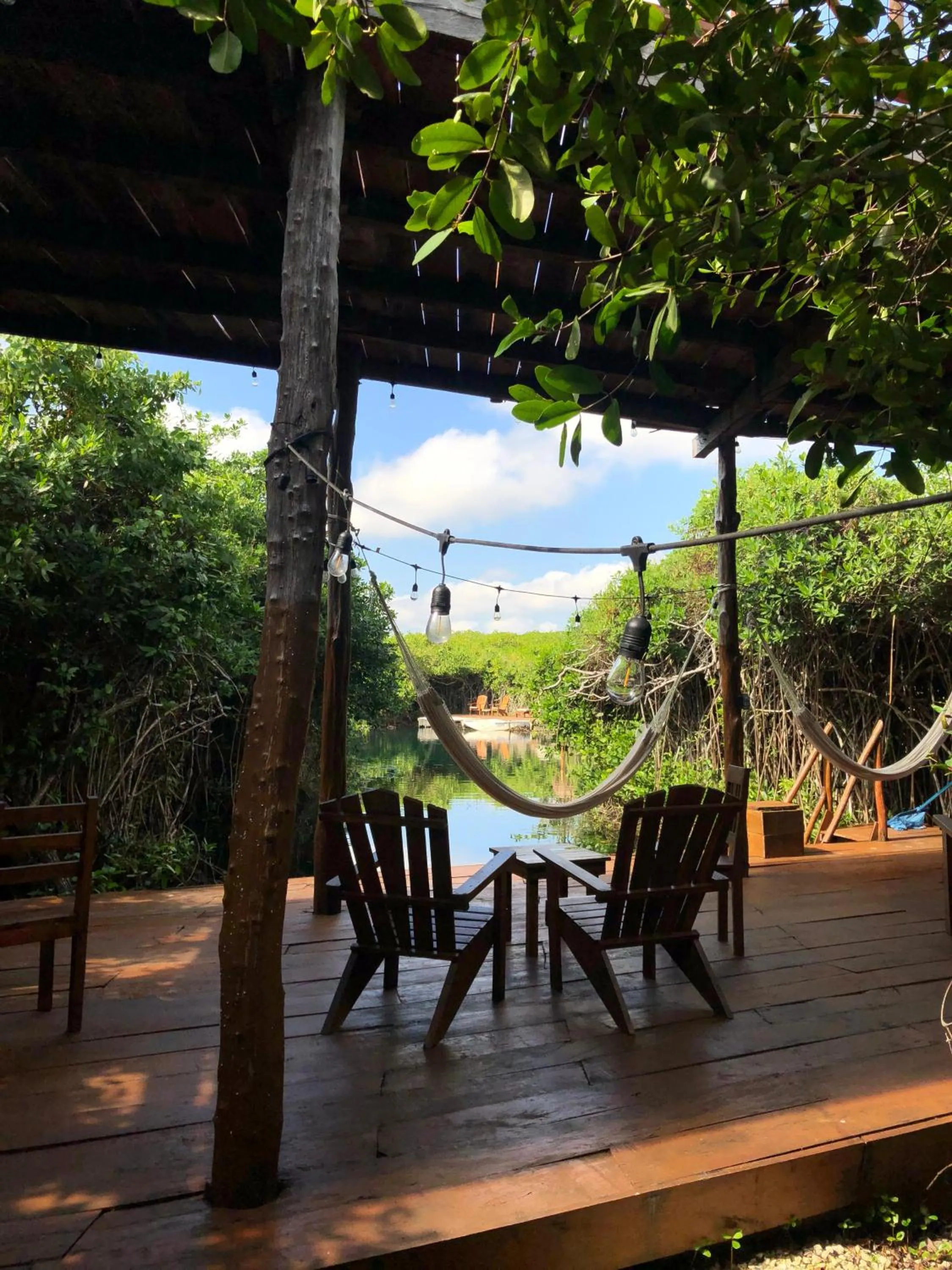 Patio in Cabañas Tulum - Aldea Mangle & Cenote