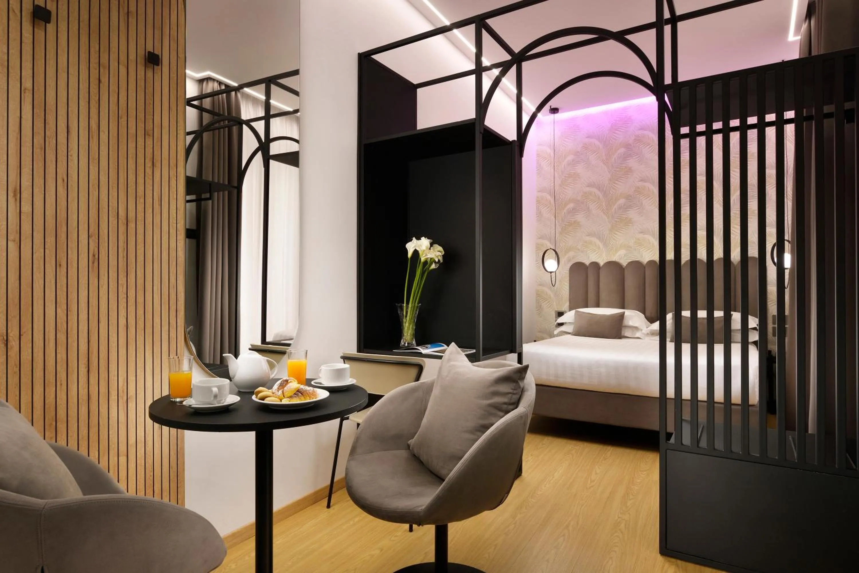 Bedroom, Bed in Hotel Patria