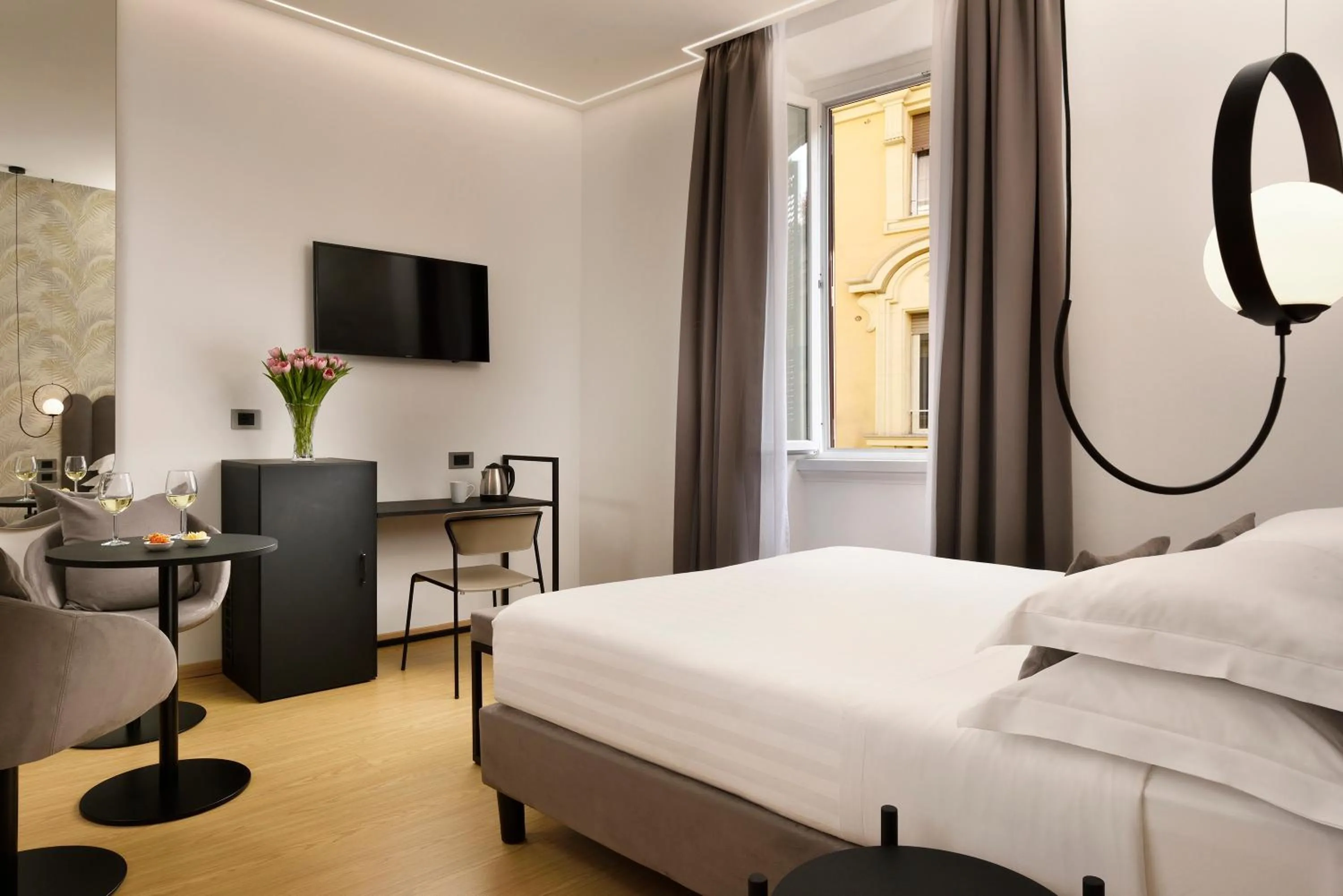 Bedroom, Bed in Hotel Patria