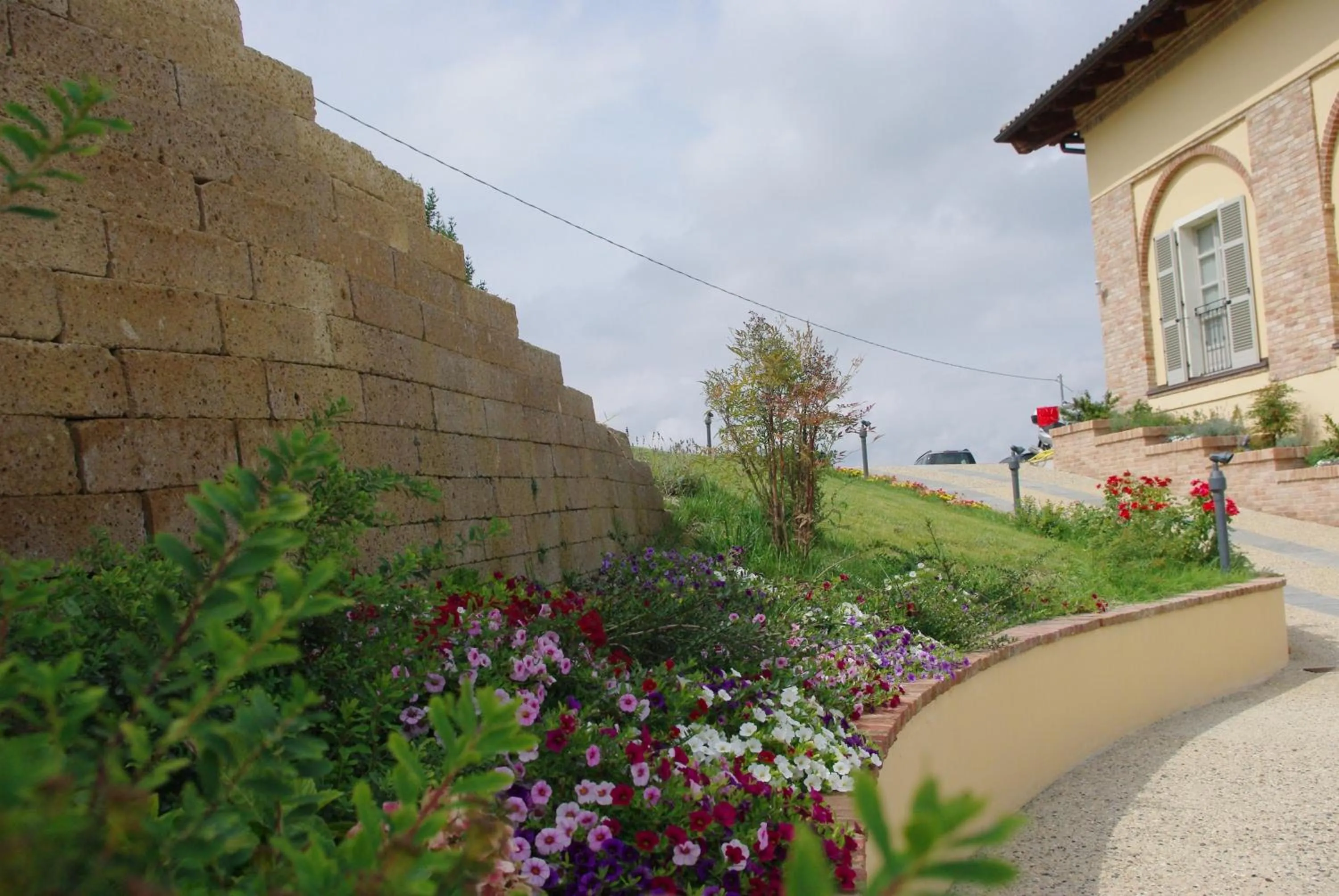 Decorative detail in NaturalMente Wine Resort