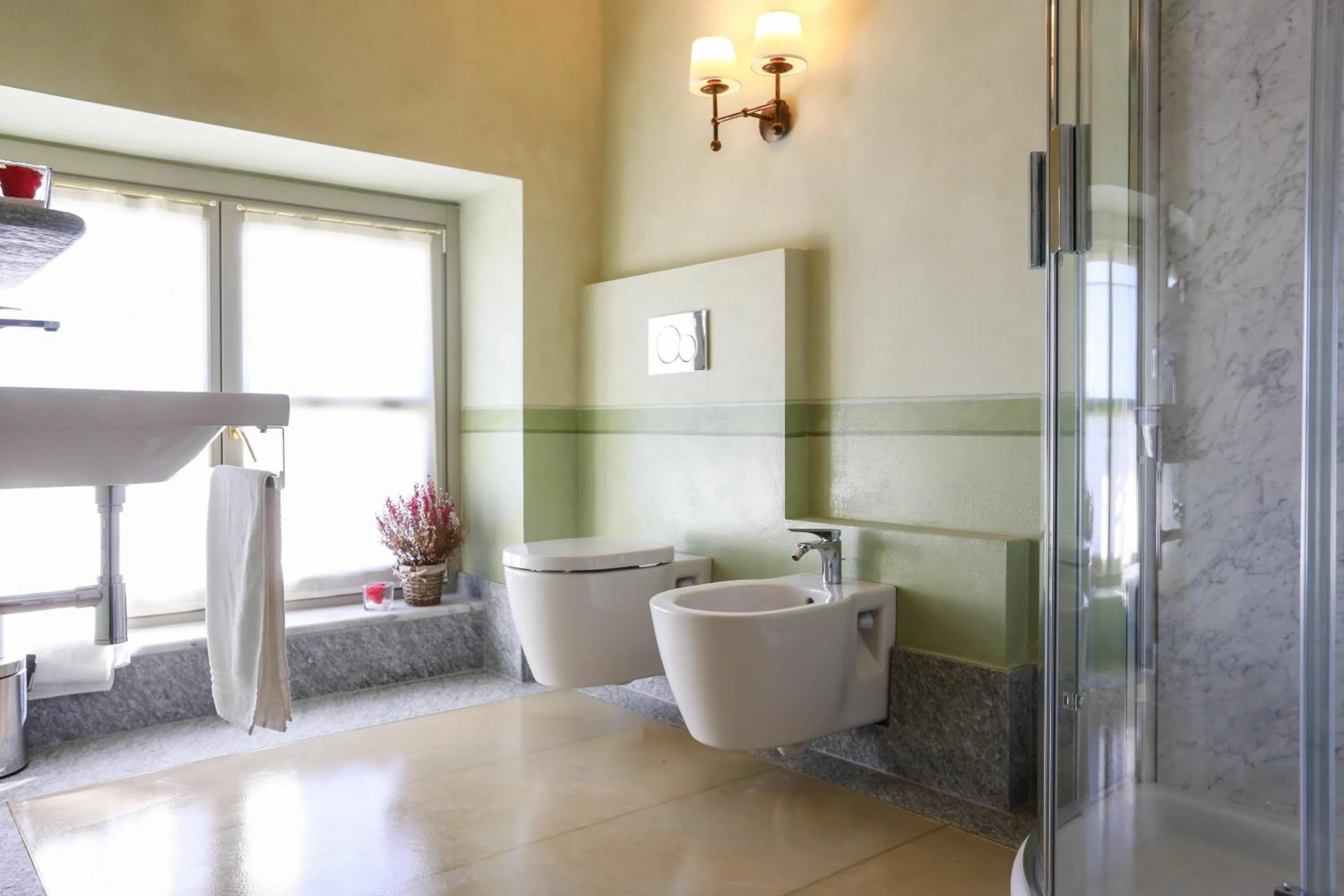 Bathroom in NaturalMente Wine Resort