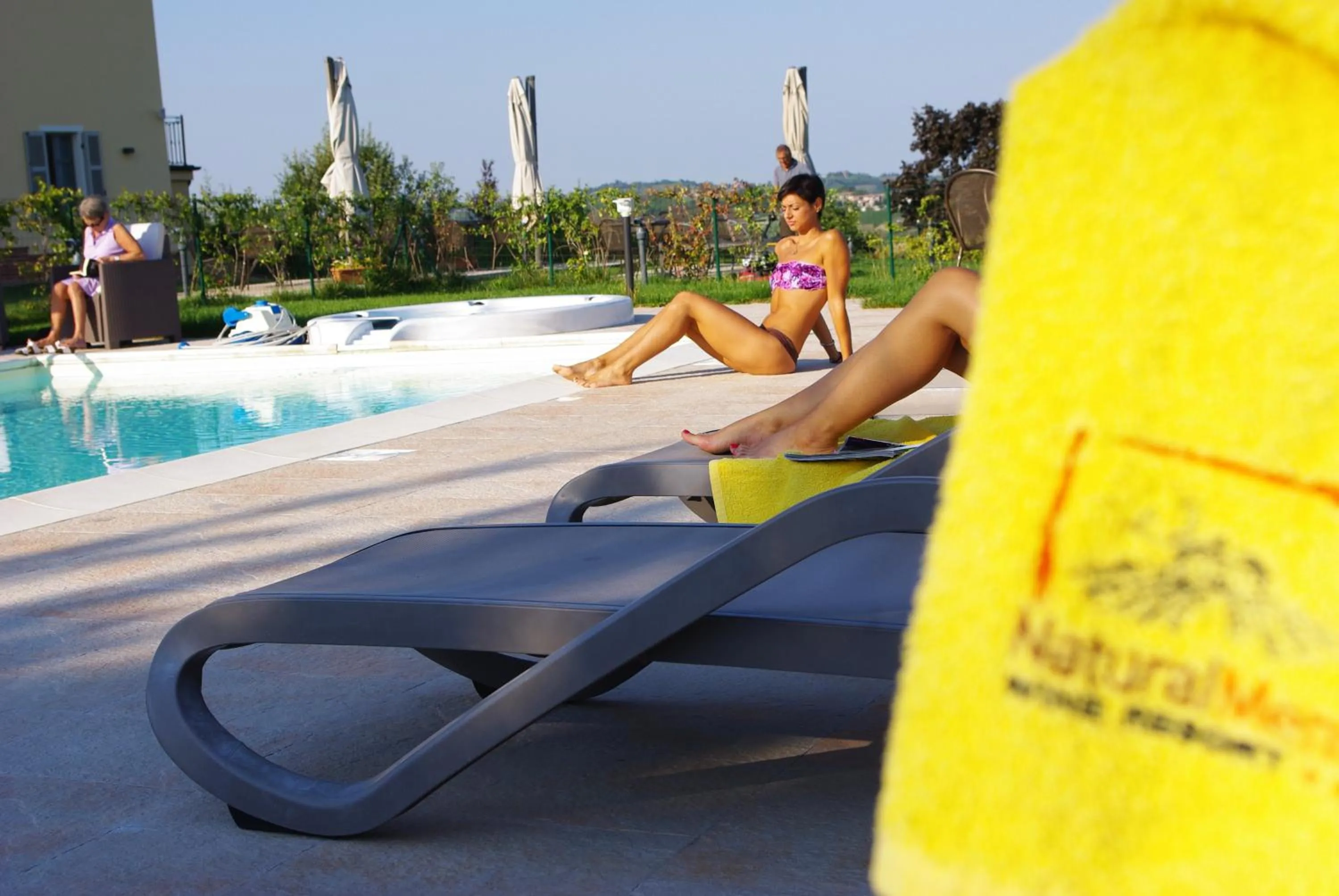 Swimming pool in NaturalMente Wine Resort