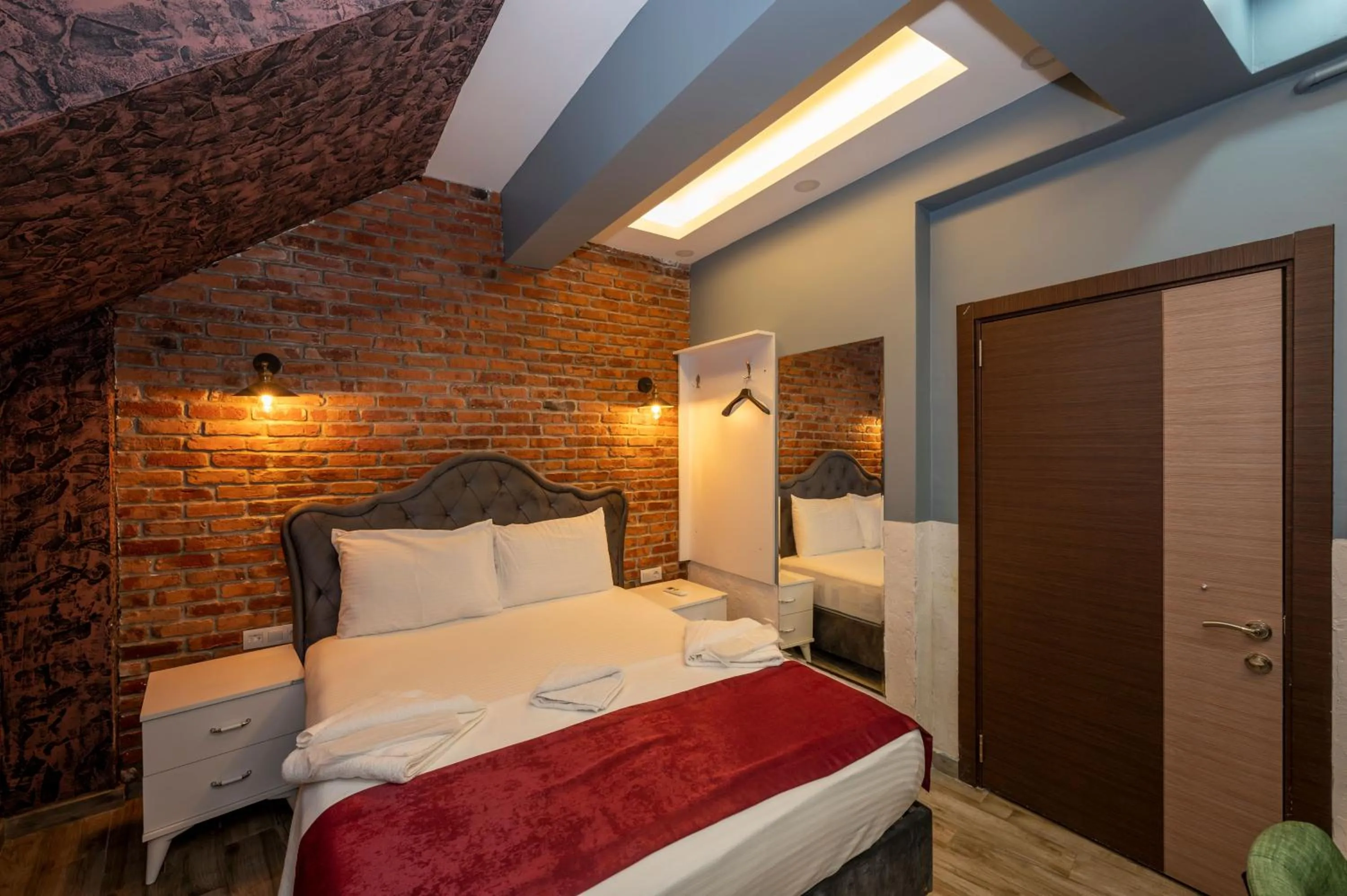 Bed in Taksim Story Residence