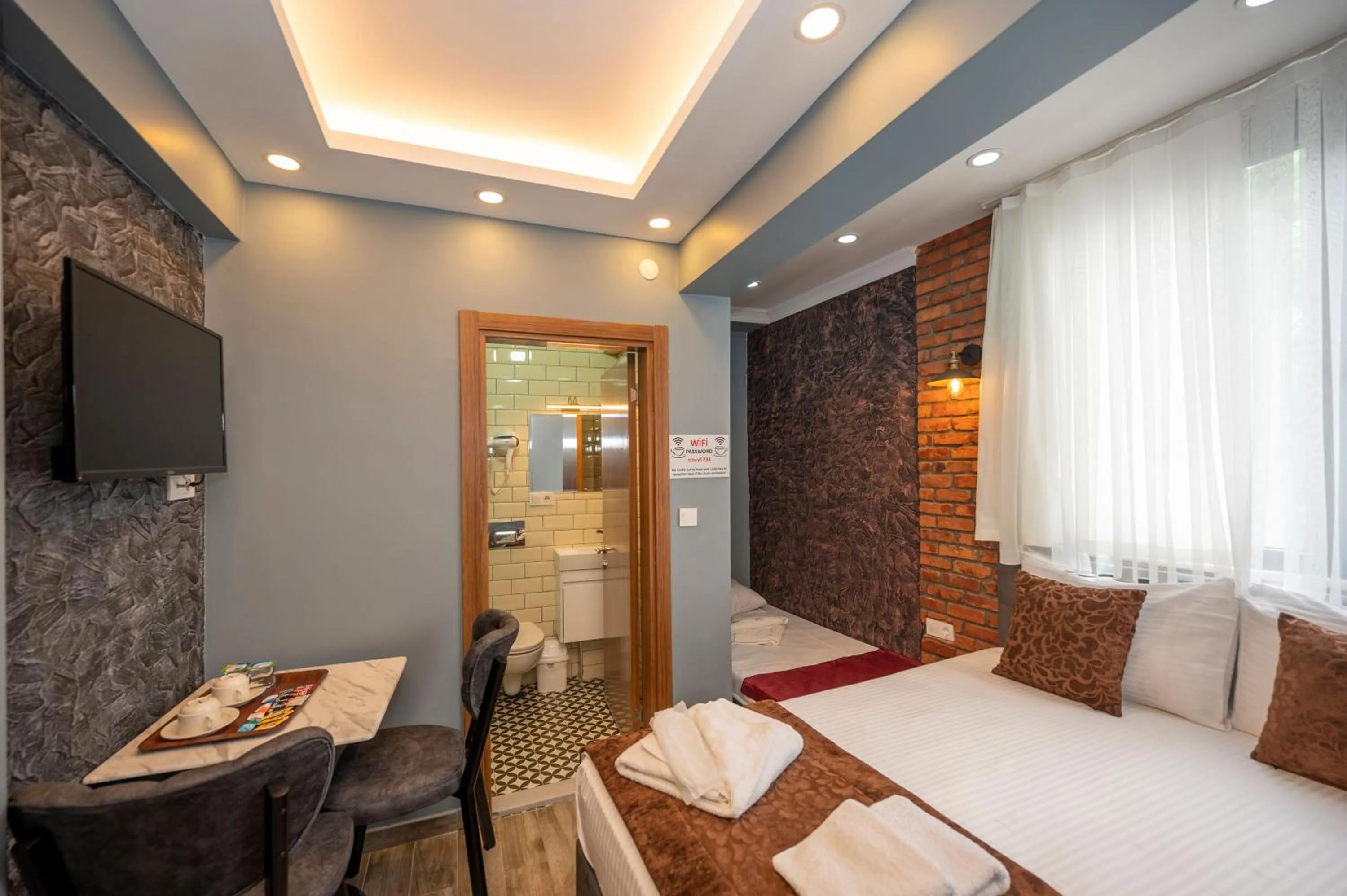 Bedroom, Bed in Taksim Story Residence