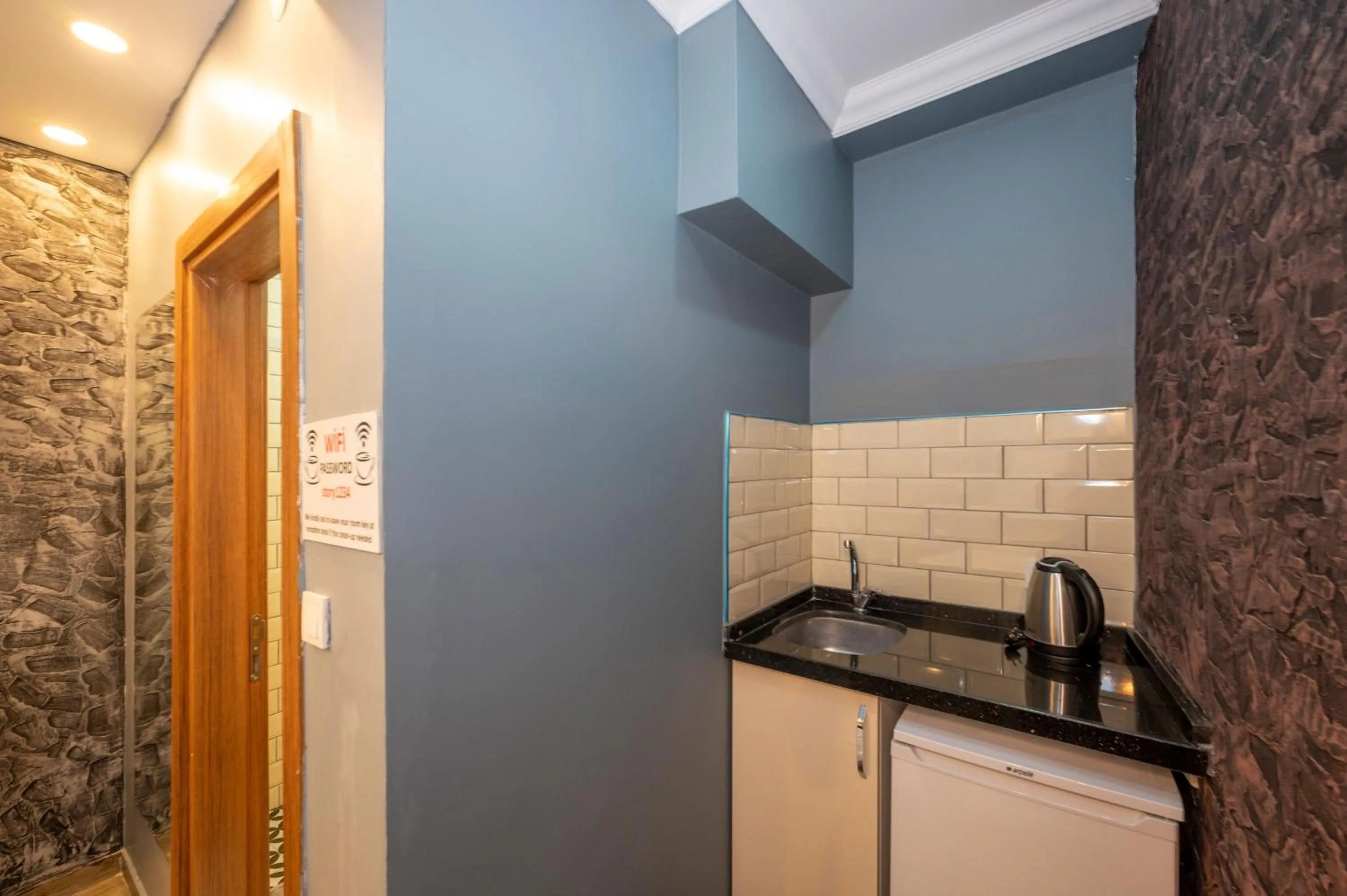 Kitchen or kitchenette in Taksim Story Residence