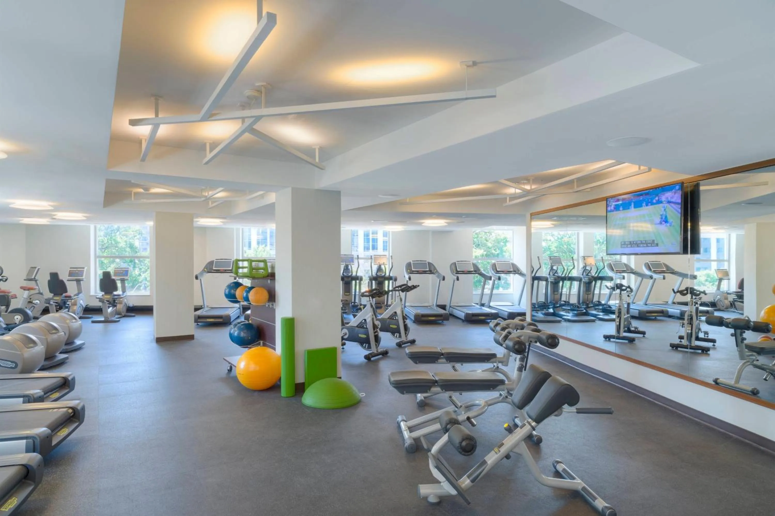 Fitness centre/facilities in Marriott Marquis Washington, DC