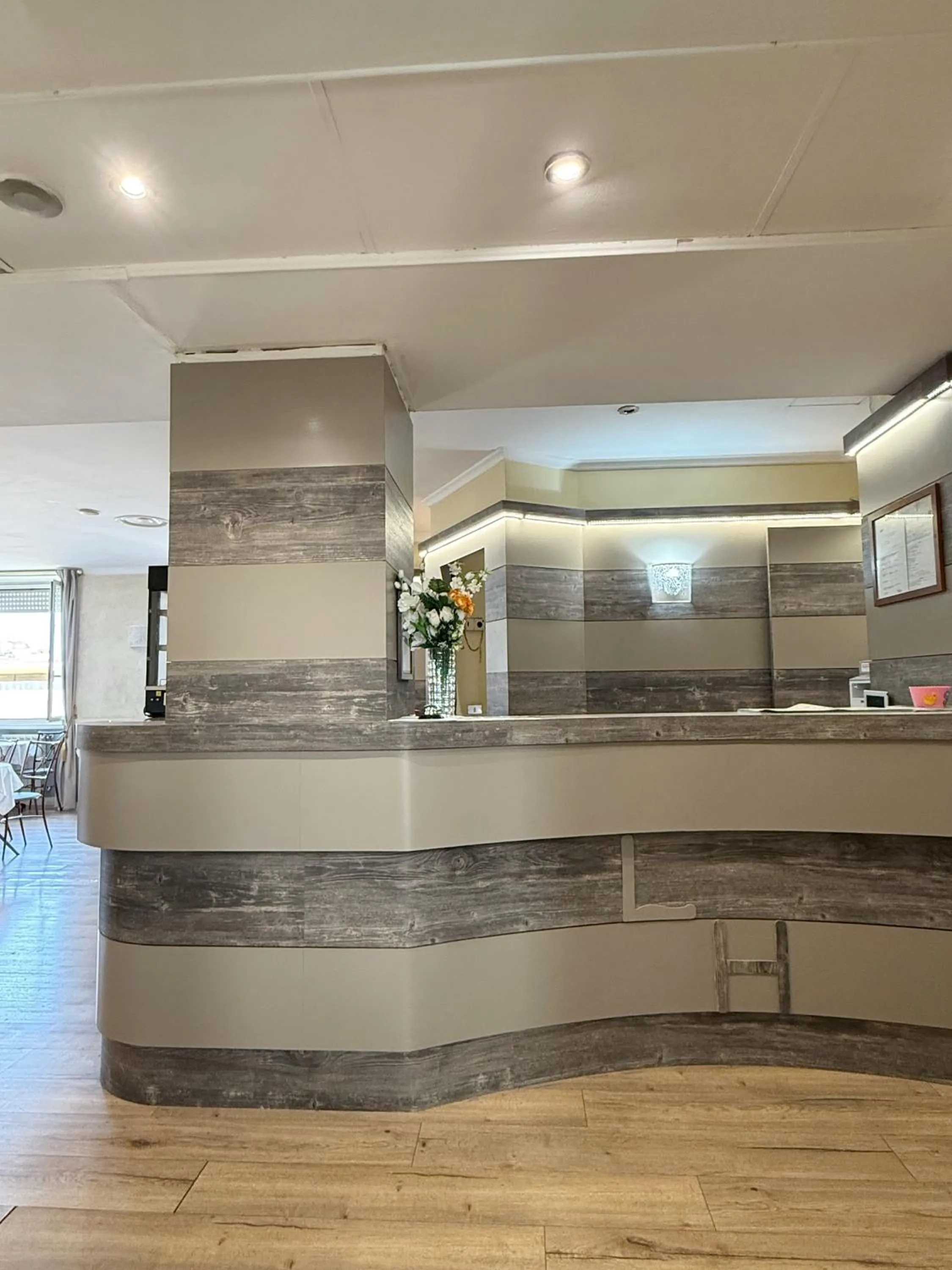 Lobby or reception in Hotel Laura