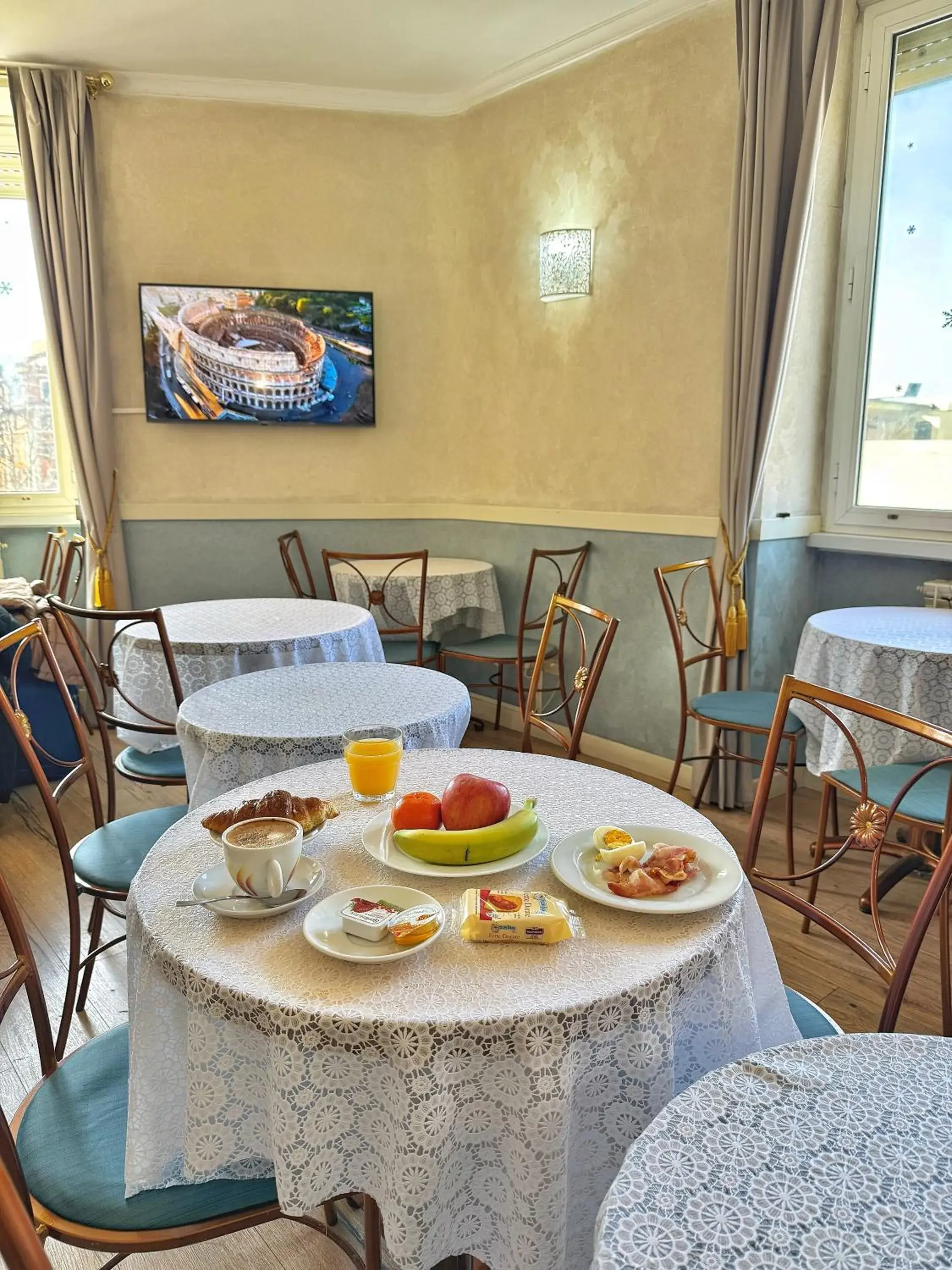 Continental breakfast in Hotel Laura Continental breakfast in Hotel Laura