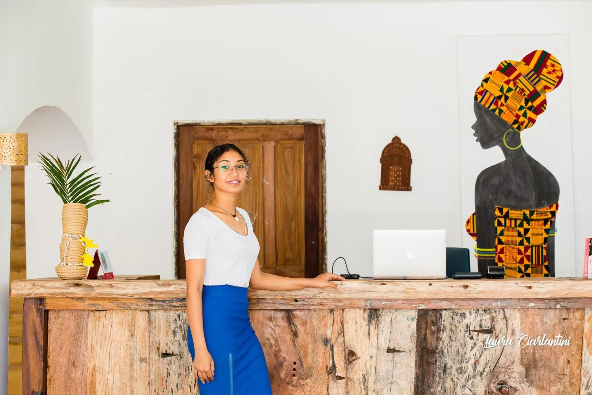 Staff in Uroa Zanzibar Vera Beach Hotel by Moonshine
