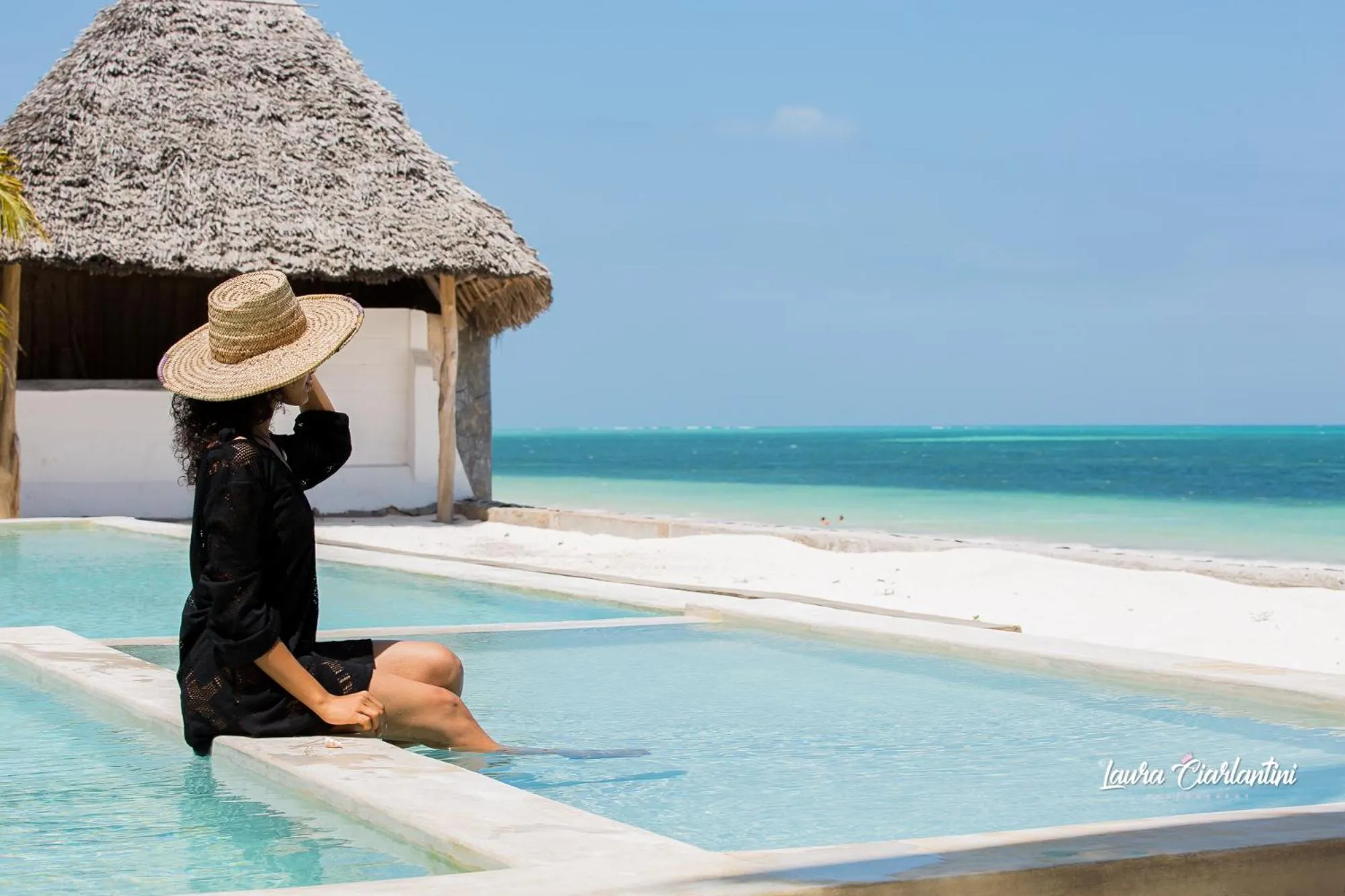 People in Uroa Zanzibar Vera Beach Hotel by Moonshine