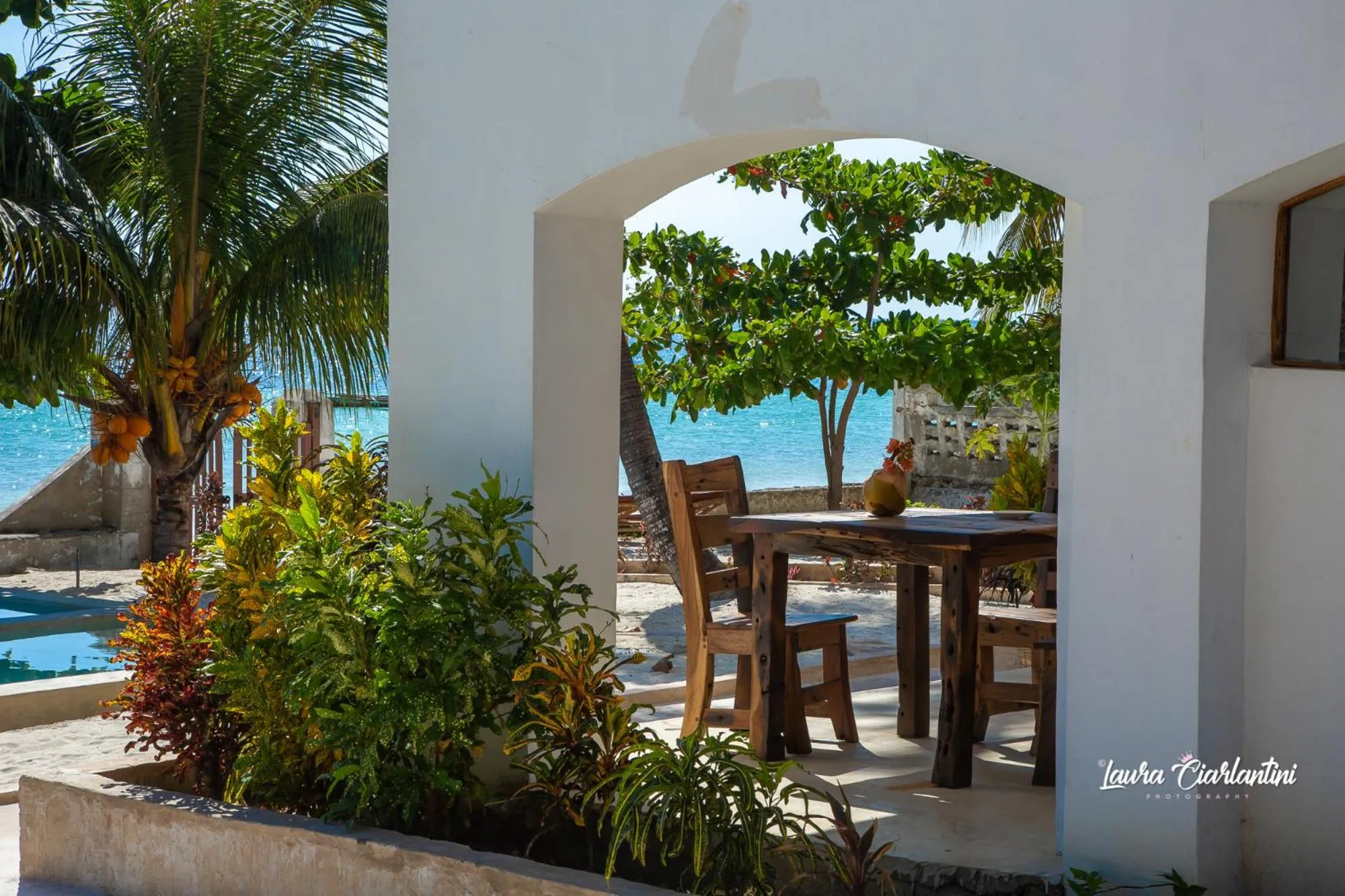 Patio in Uroa Zanzibar Vera Beach Hotel by Moonshine