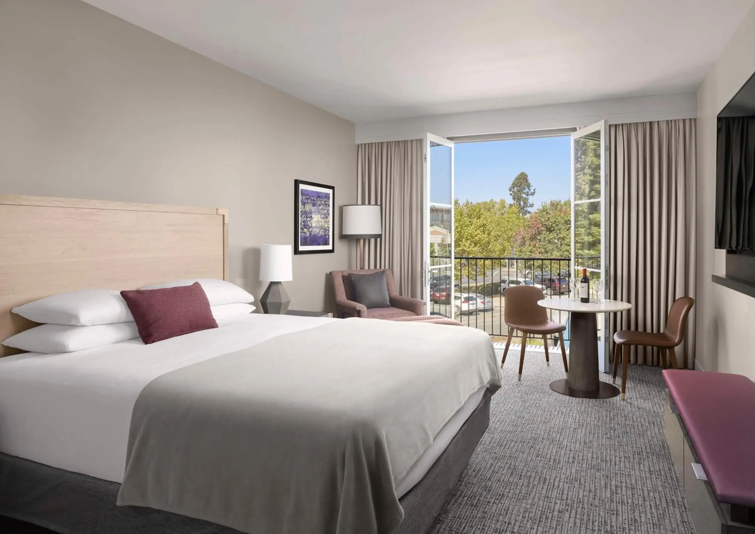 Bedroom, Bed in Hyatt Regency Sonoma Wine Country Bedroom, Bed in Hyatt Regency Sonoma Wine Country