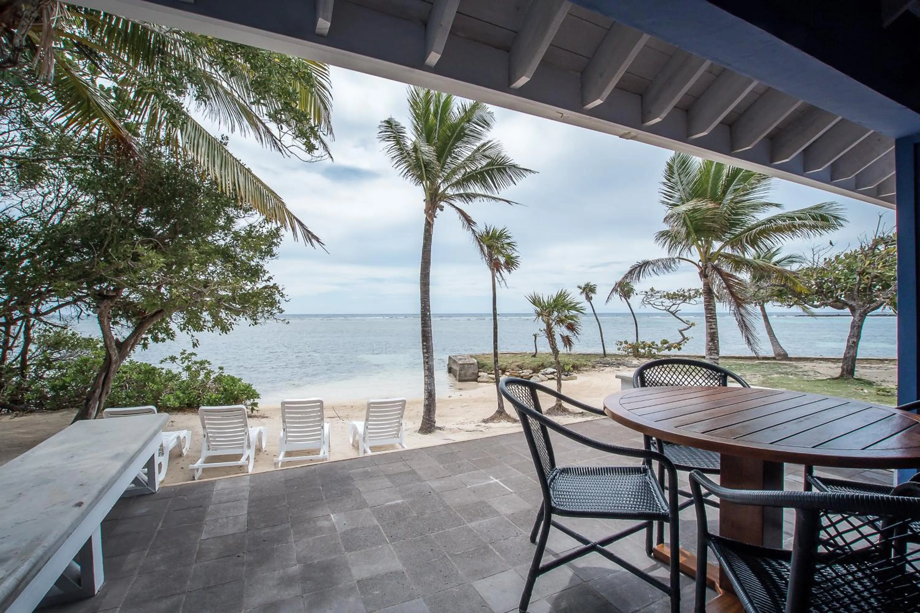 Patio in Barefoot Cay Resort