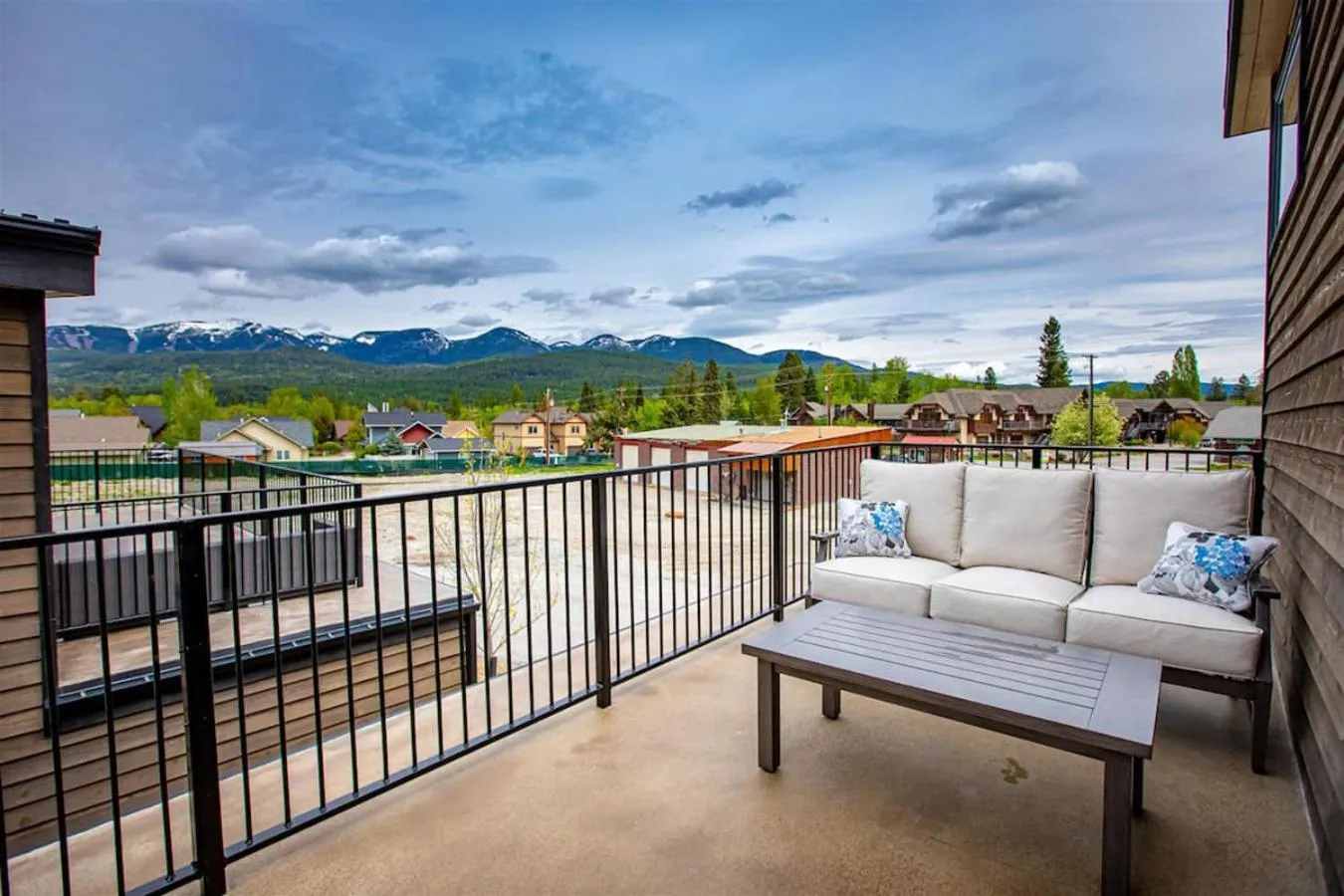 Mountain view in LUX Modern Chalet, Pool & Hot Tub, 10 Mins to the Mountain & Incredible Views