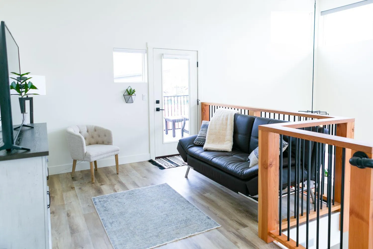 Seating area in LUX Modern Chalet, Pool & Hot Tub, 10 Mins to the Mountain & Incredible Views