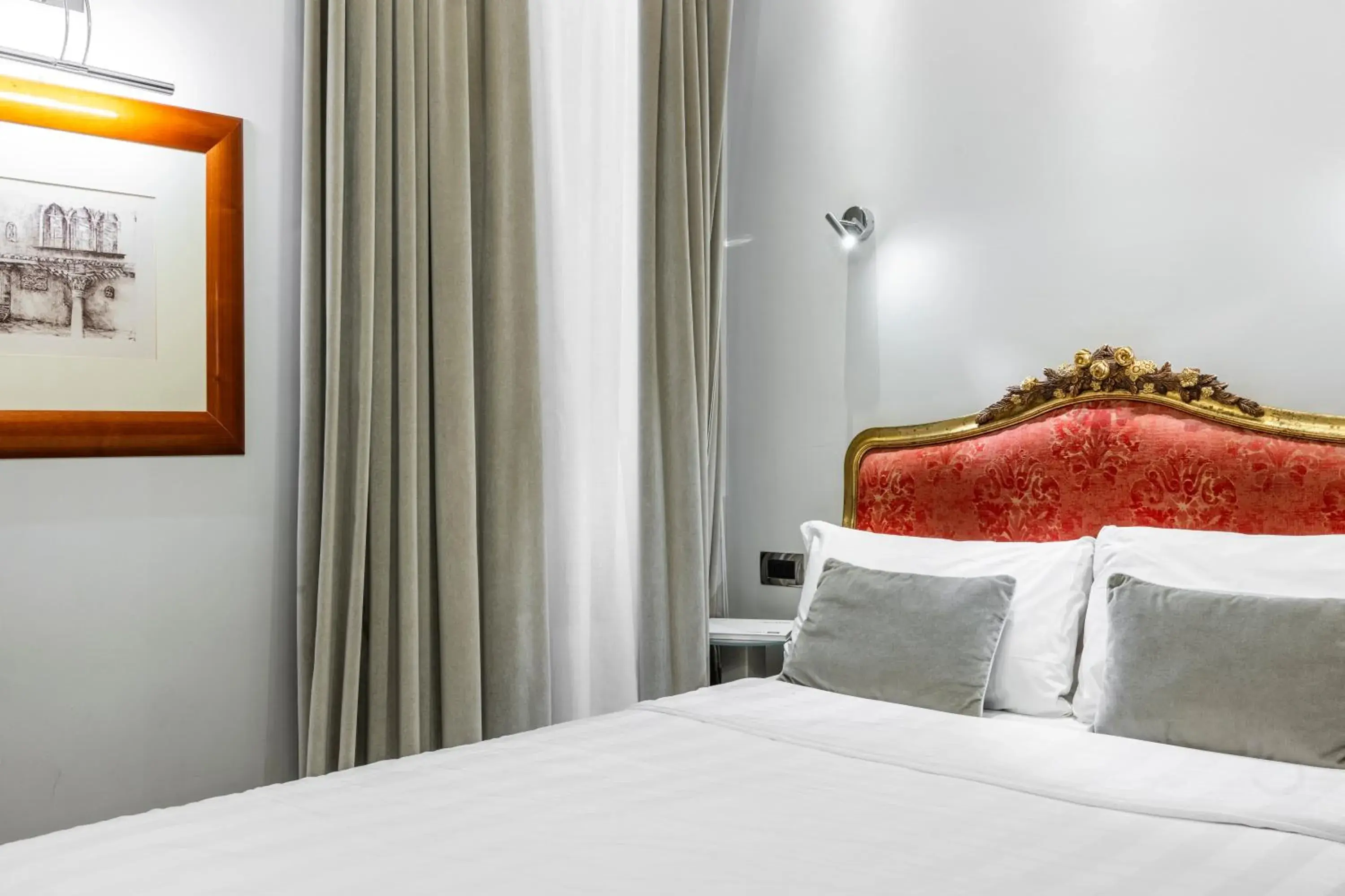 Bed in Hotel Casa Verardo Residenza d'Epoca Bed in Hotel Casa Verardo Residenza d'Epoca