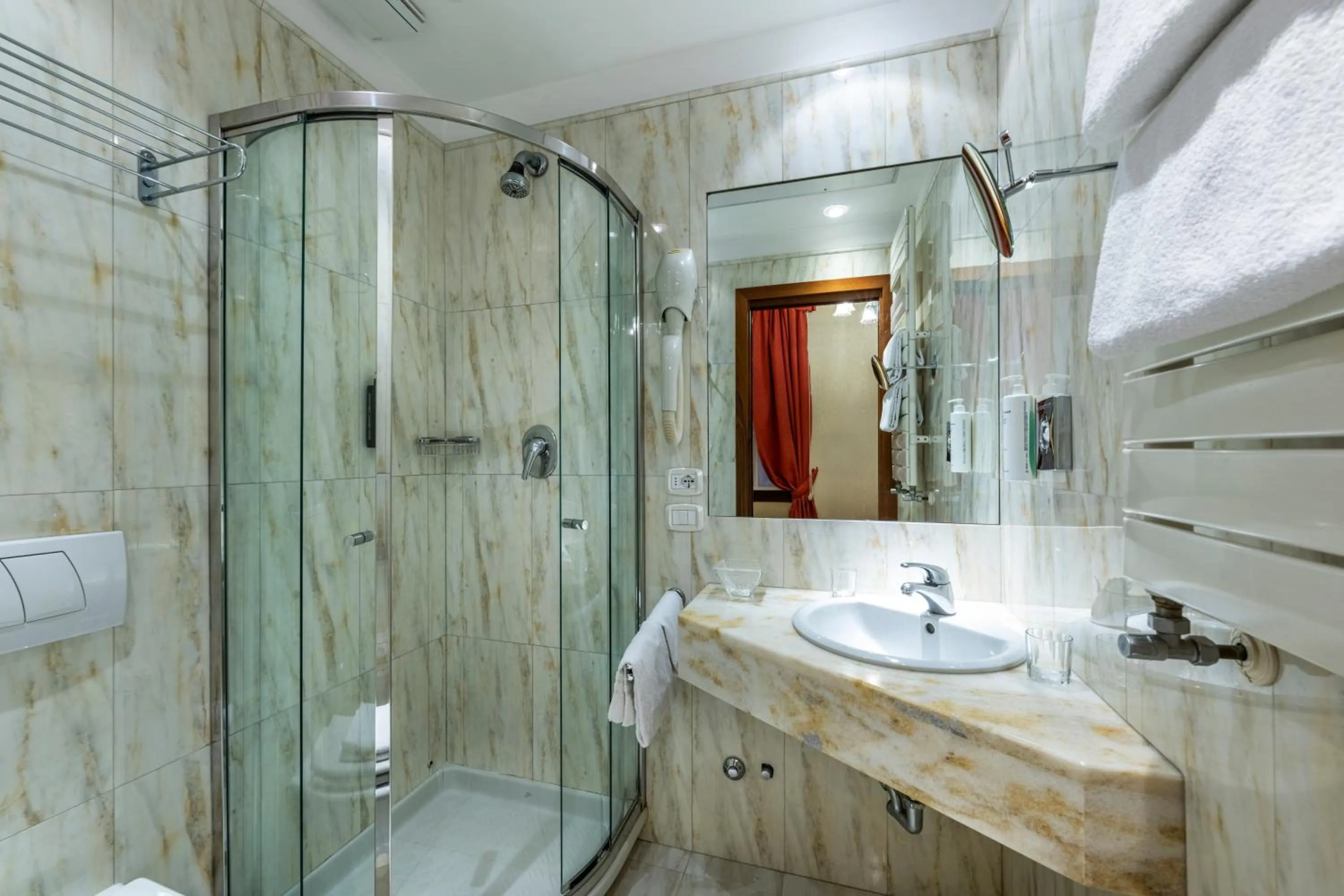 Shower in Hotel Casa Verardo Residenza d'Epoca