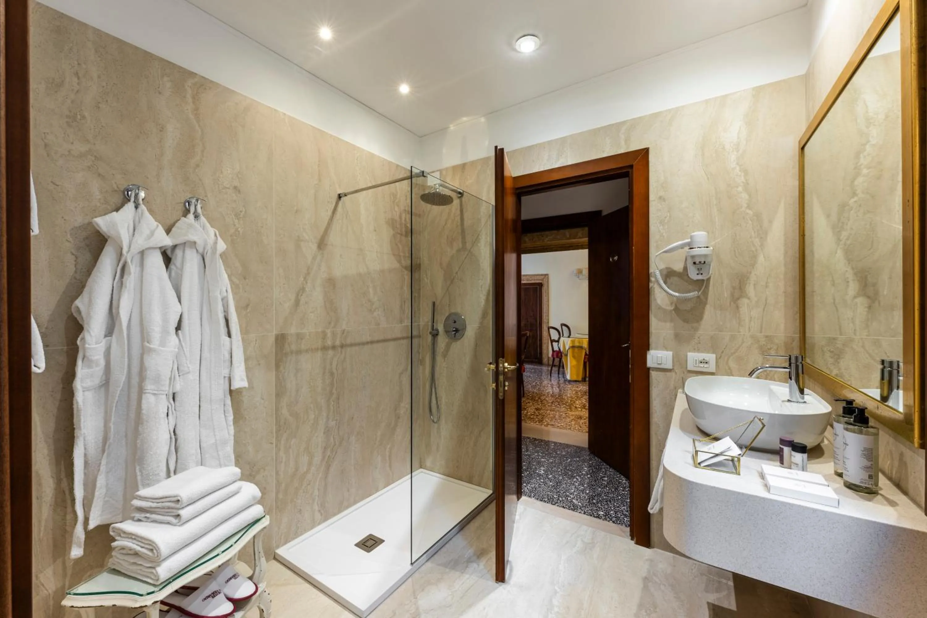 Shower in Hotel Casa Verardo Residenza d'Epoca