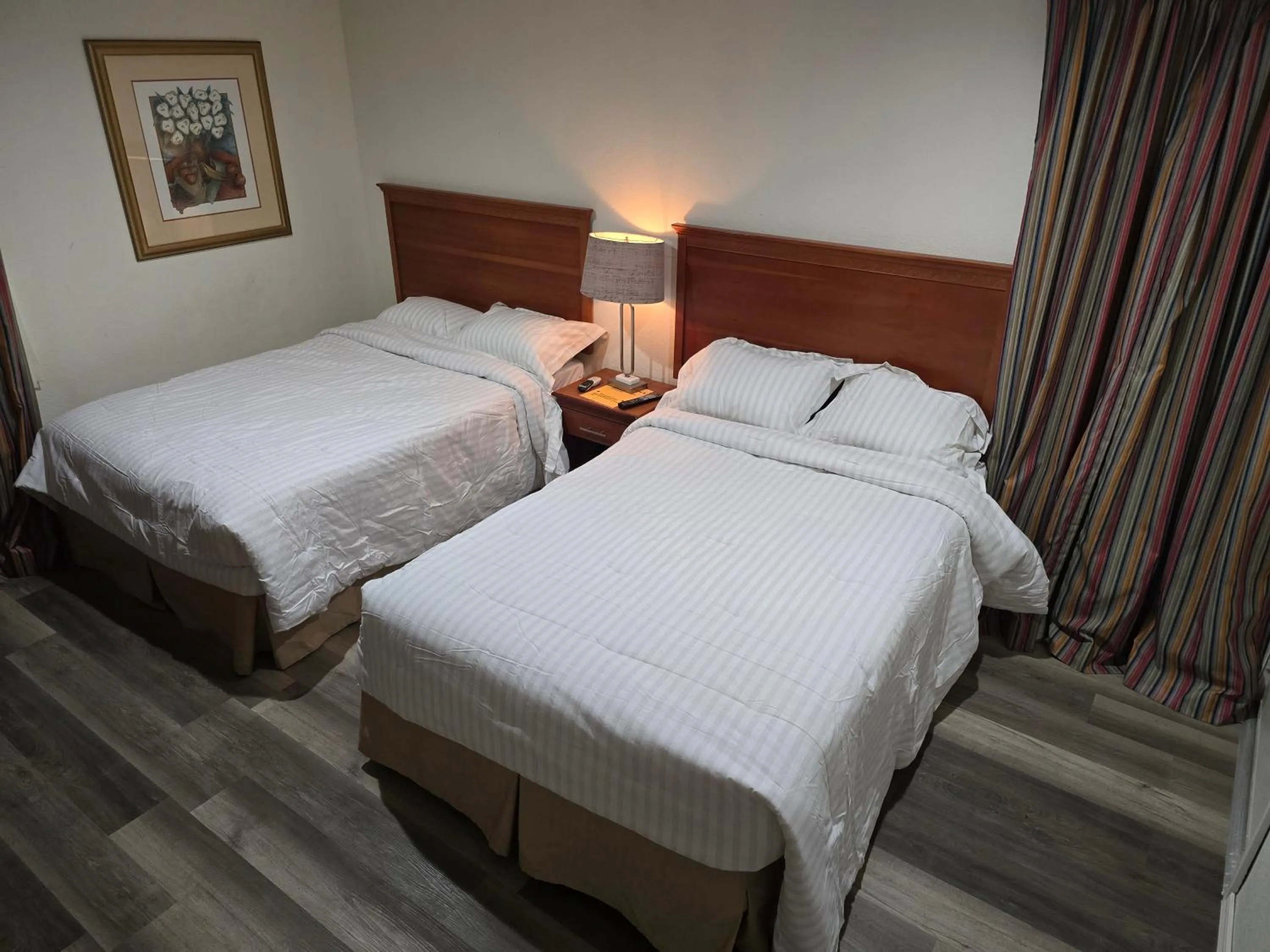 Bed in Stardust Motel