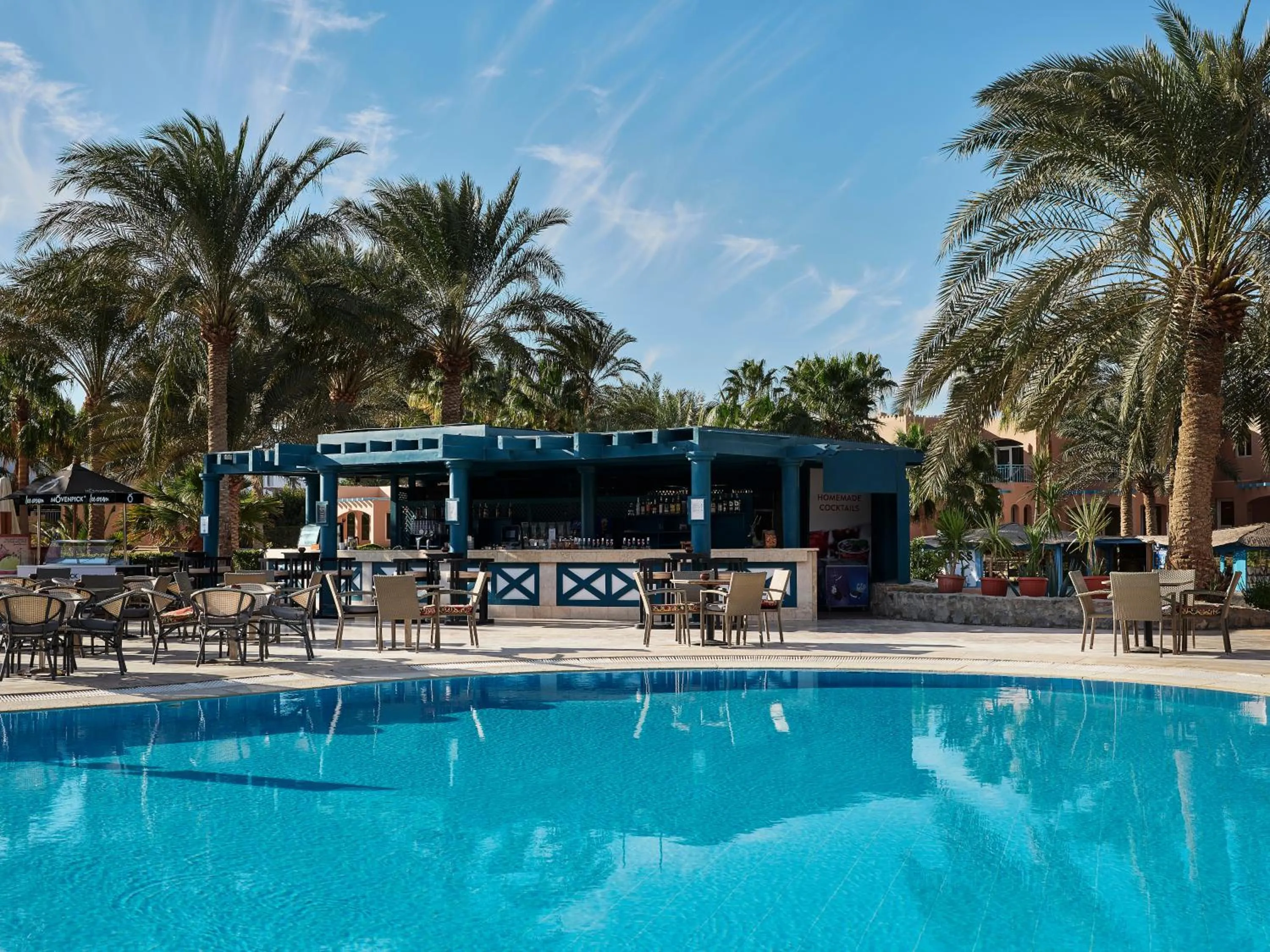 Swimming pool in Club Paradisio El Gouna Red Sea