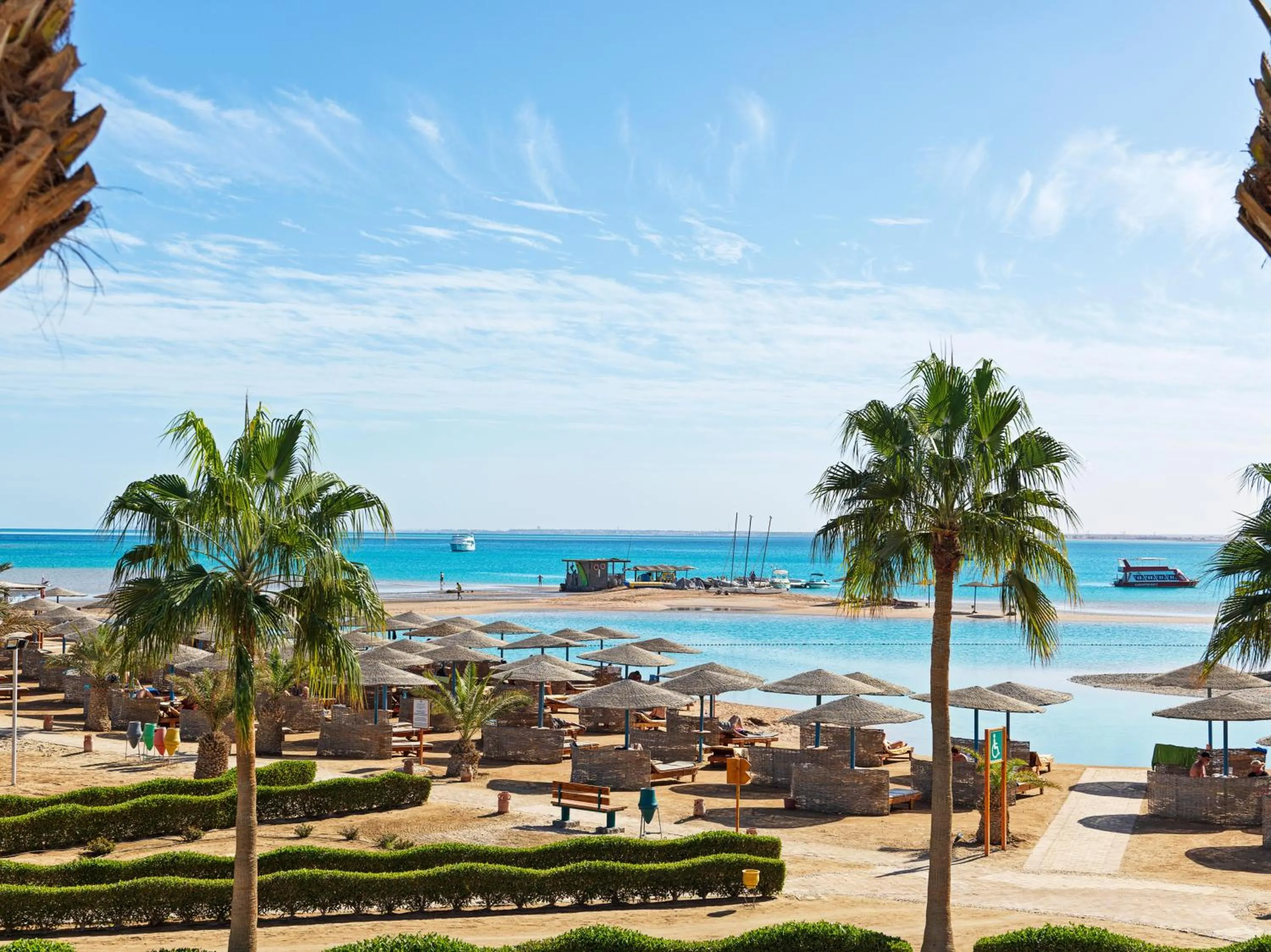 Beach in Club Paradisio El Gouna Red Sea