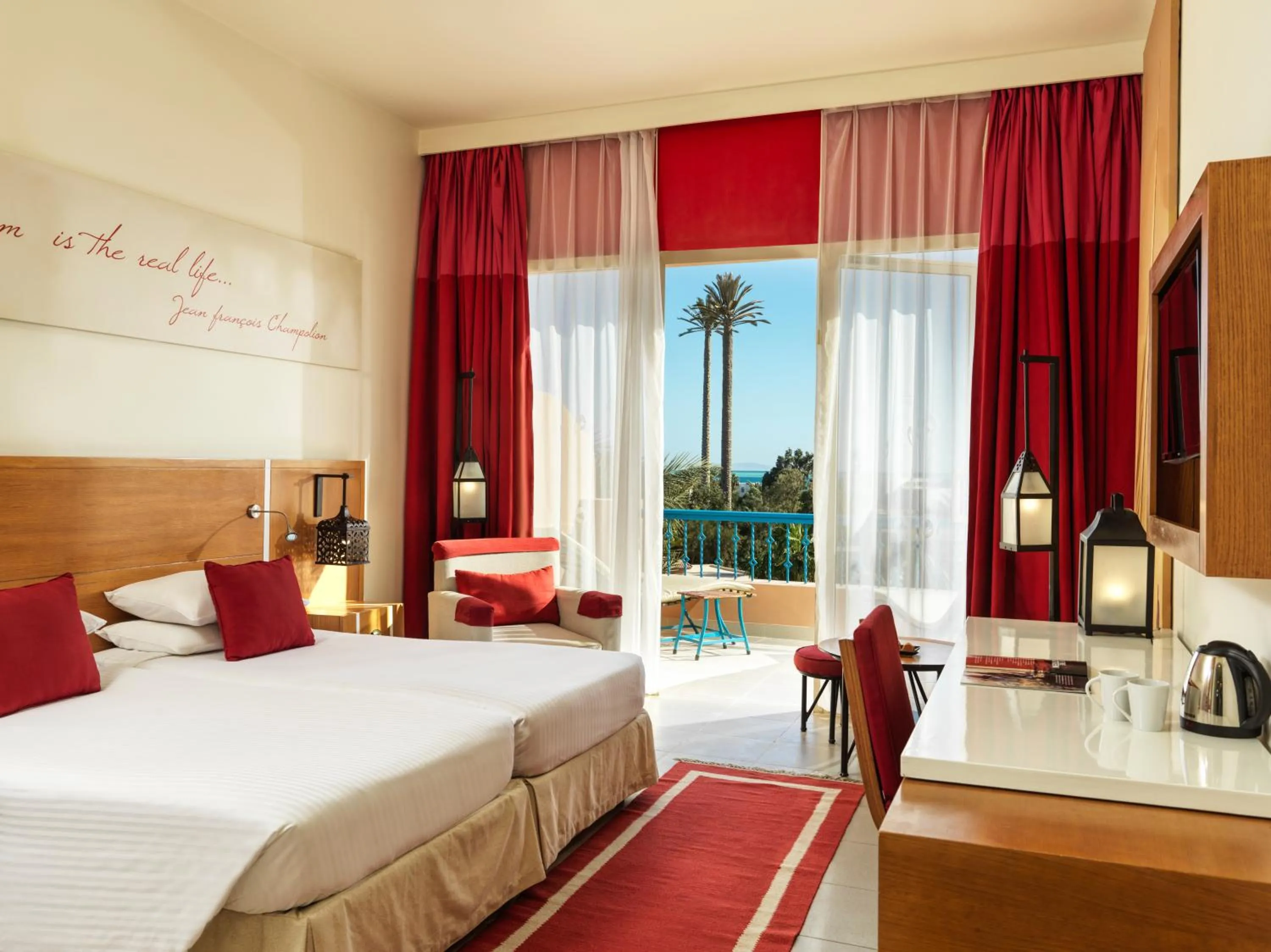 Photo of the whole room, Bed in Club Paradisio El Gouna Red Sea