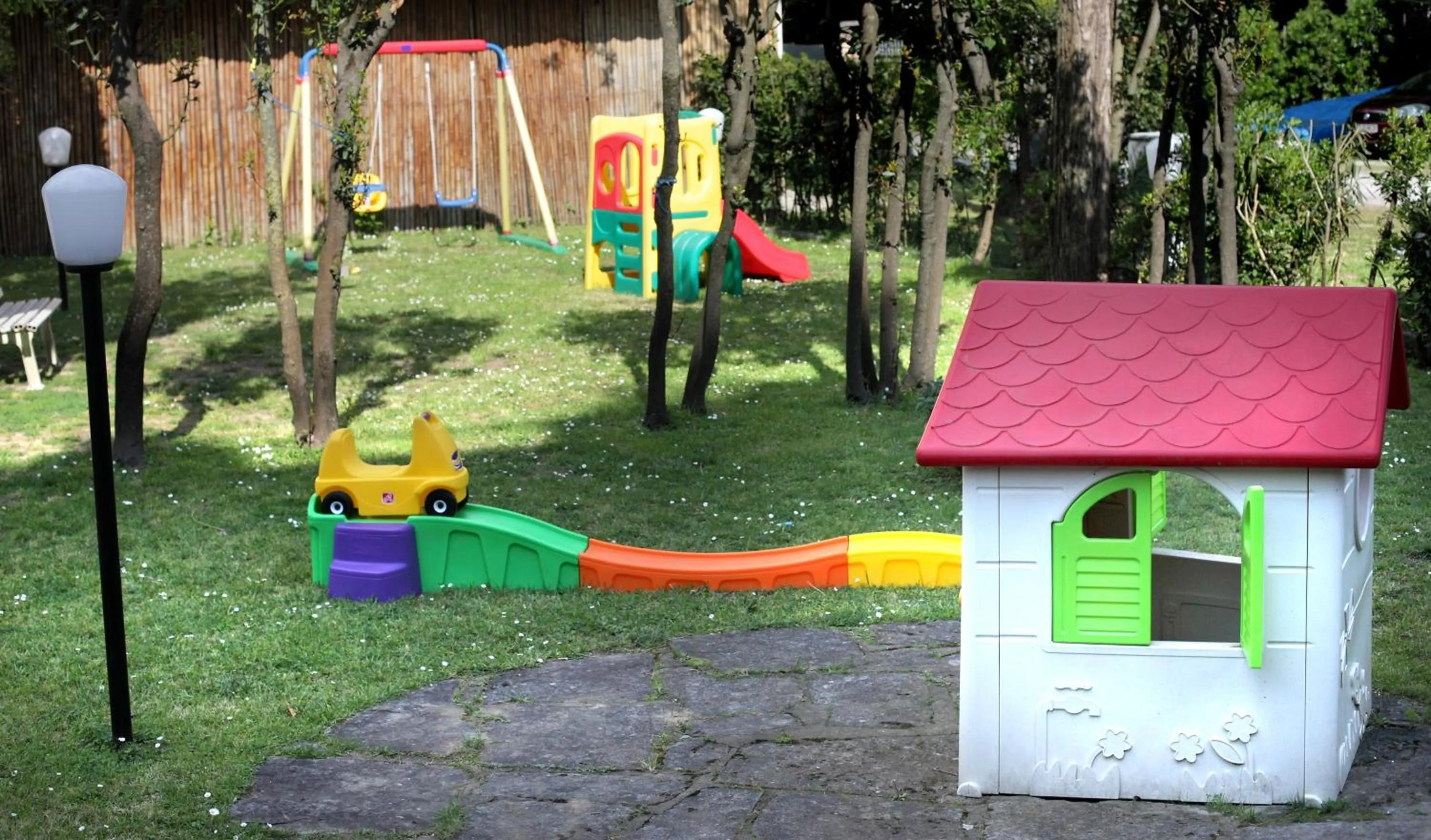 Children play ground in Arianna Hotel
