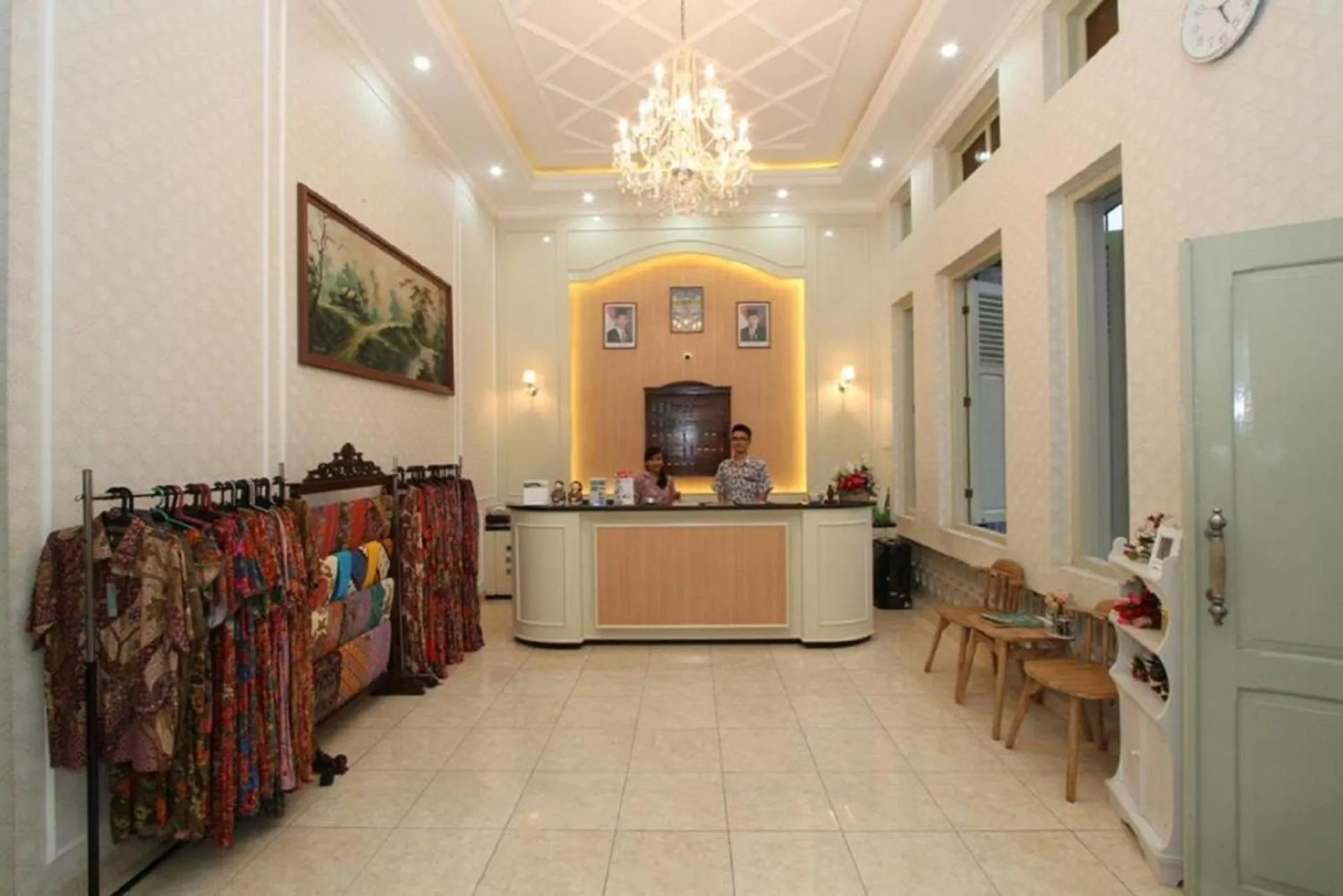 Lobby or reception in Hotel Besar Purwokerto